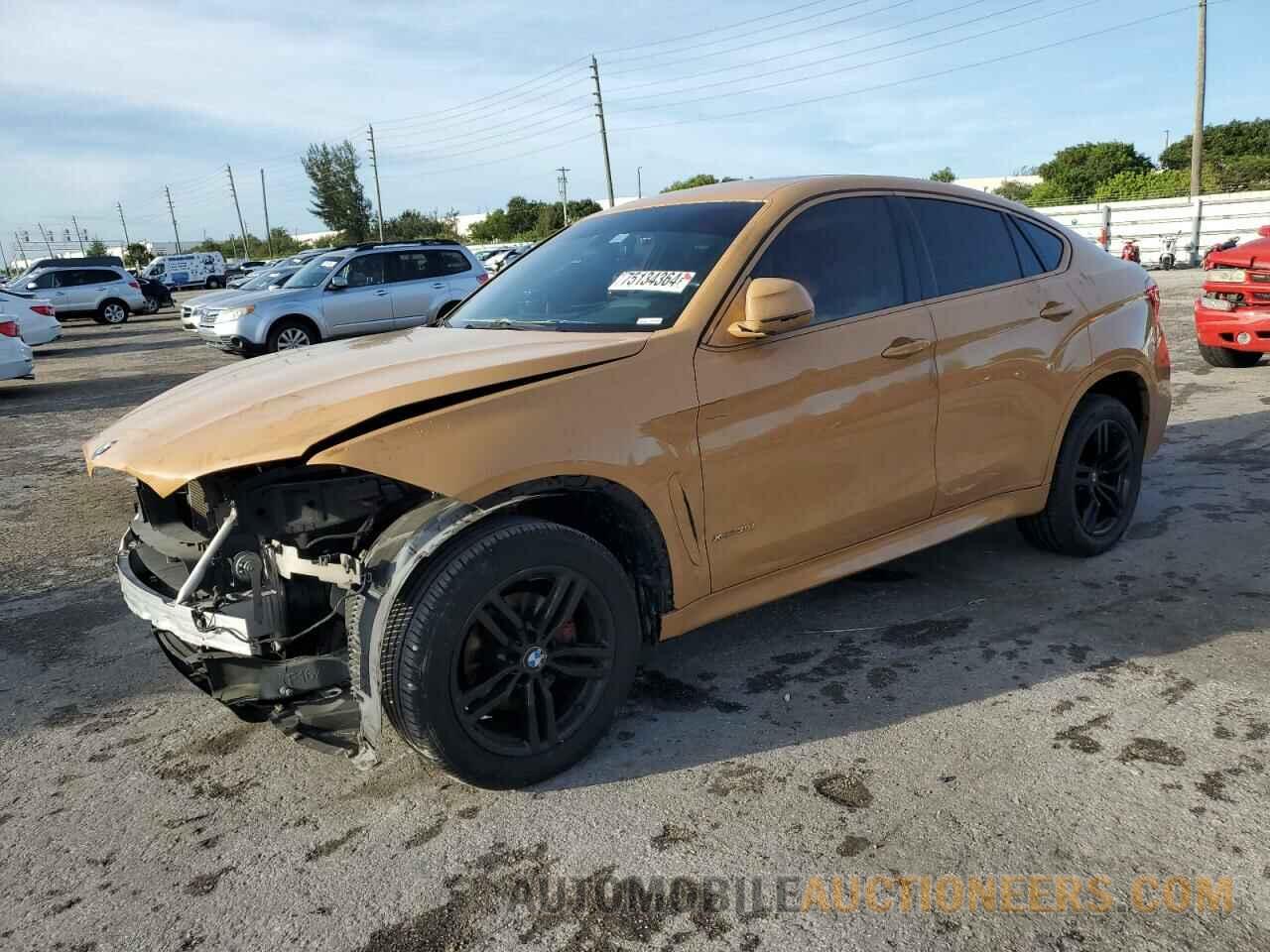 5UXKU2C58G0N81336 BMW X6 2016