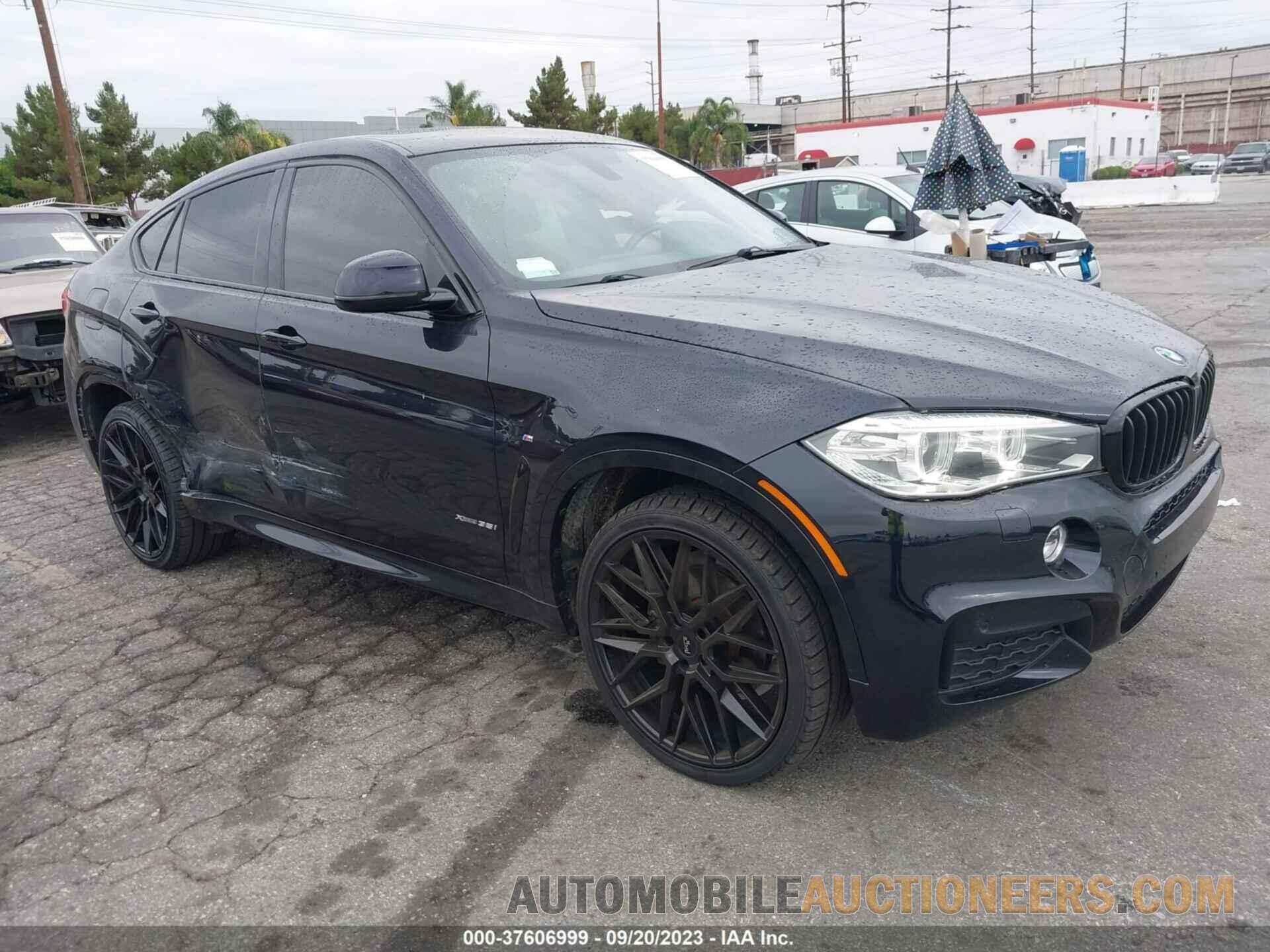 5UXKU2C59F0N77598 BMW X6 2015