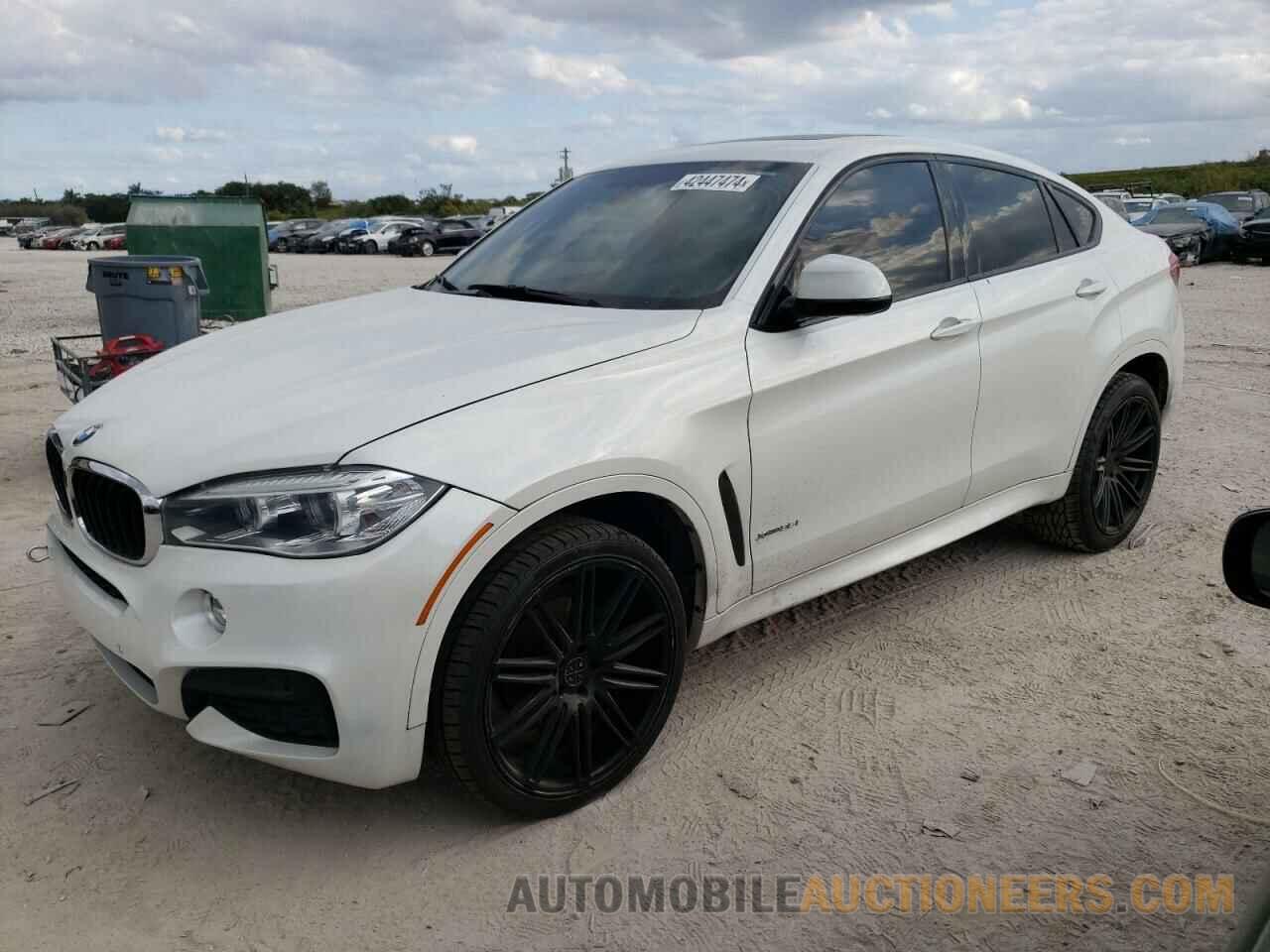 5UXKU2C59G0N83242 BMW X6 2016