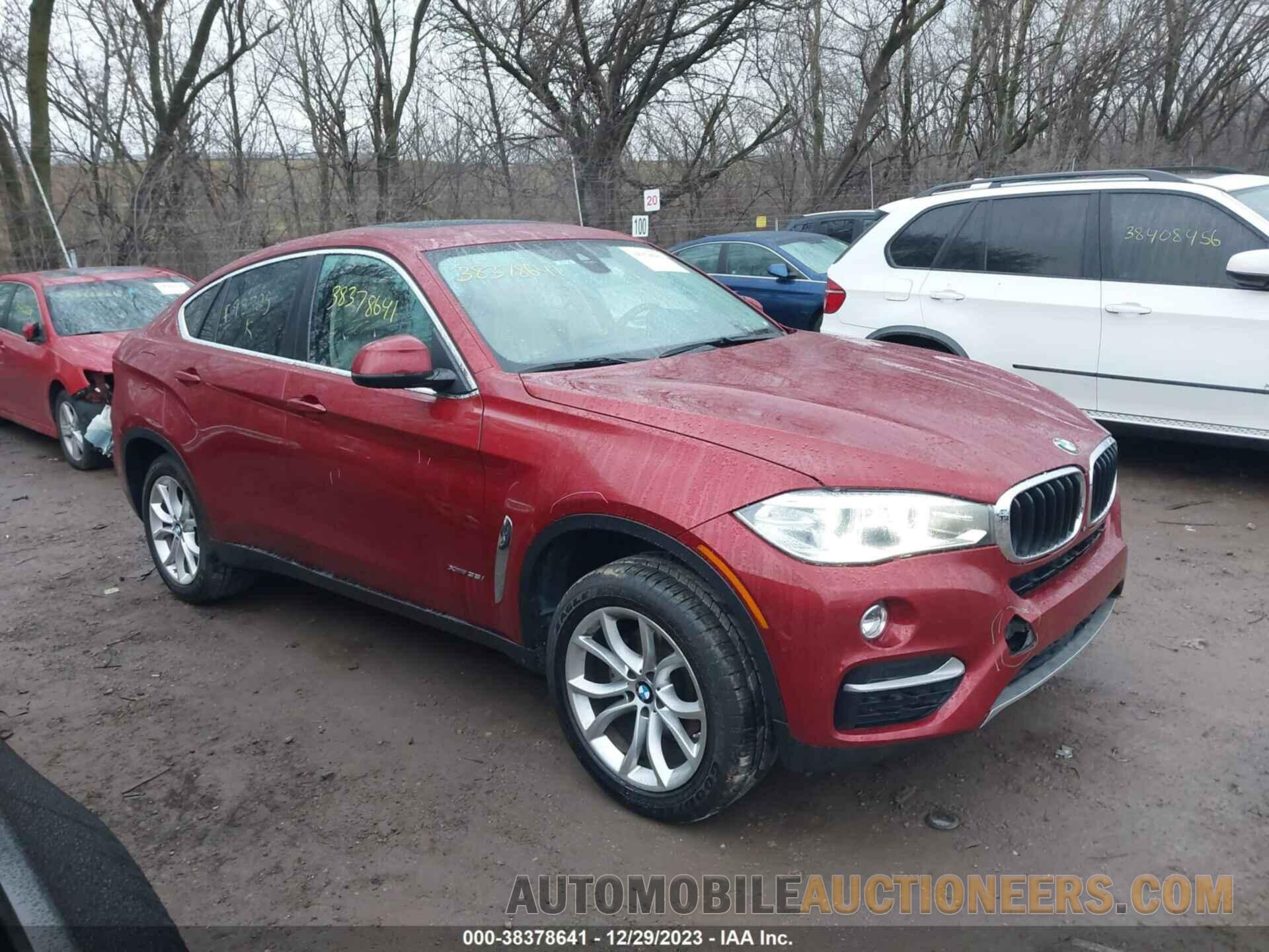 5UXKU2C5XF0F95725 BMW X6 2015