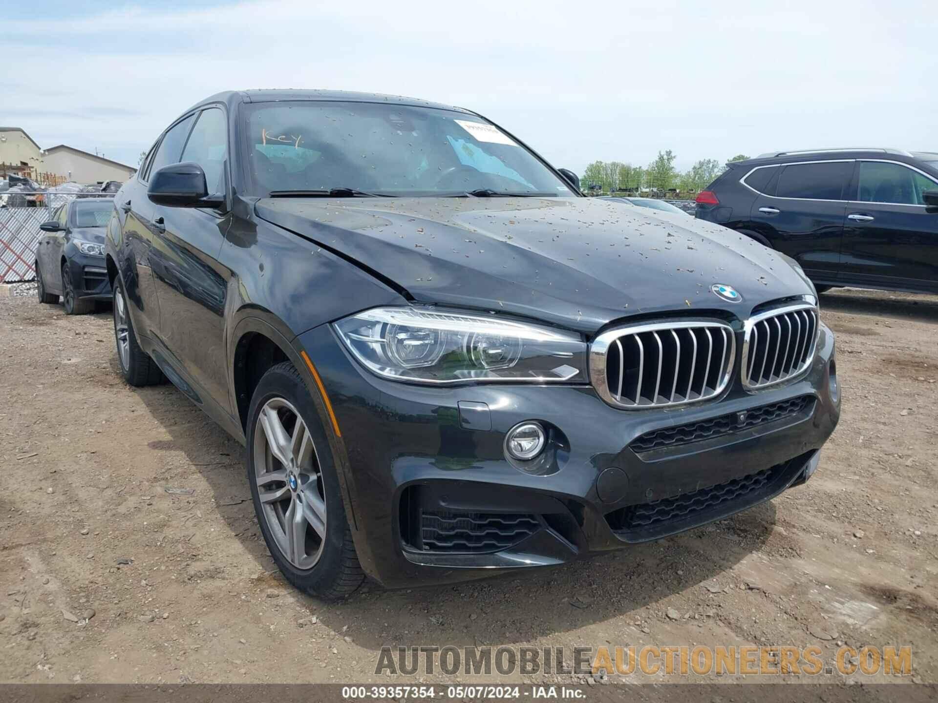 5UXKU6C30H0W38619 BMW X6 2017