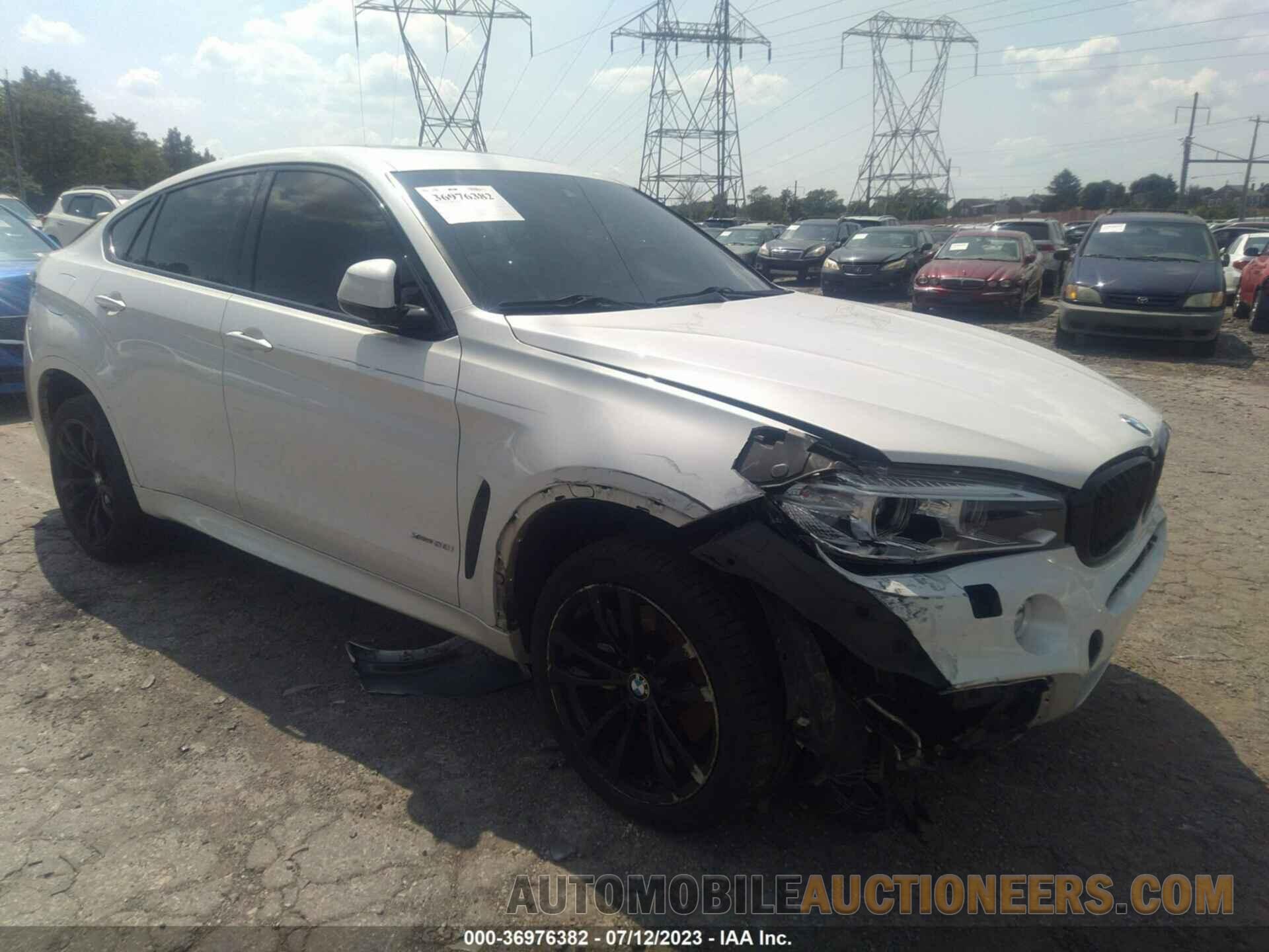 5UXKU6C34H0W38588 BMW X6 2017