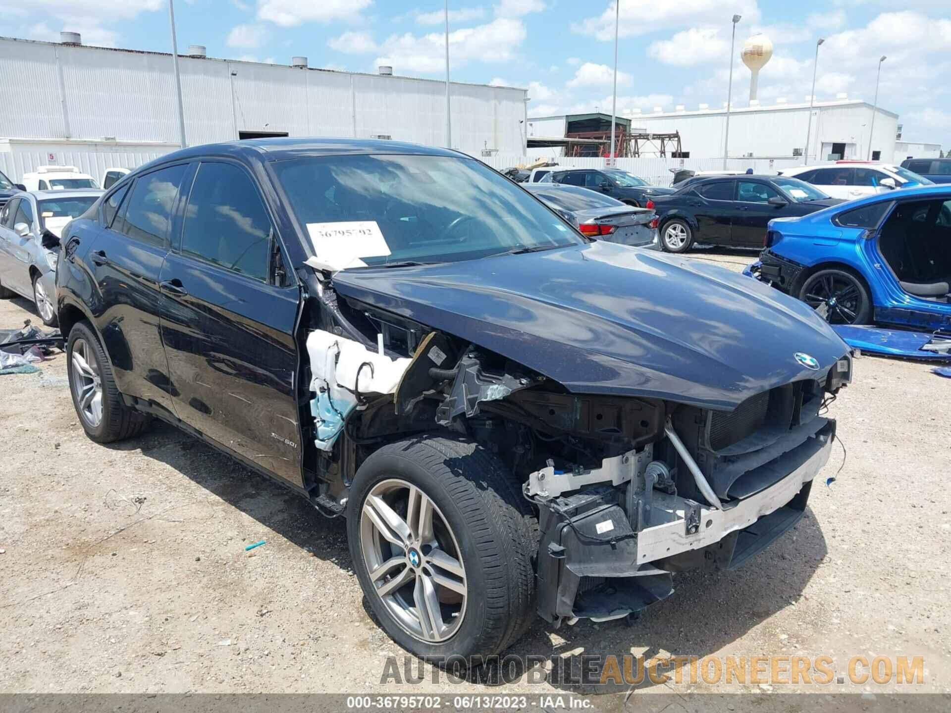 5UXKU6C35H0W38499 BMW X6 2017