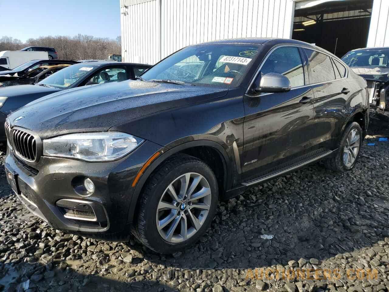 5UXKU6C37H0S99650 BMW X6 2017