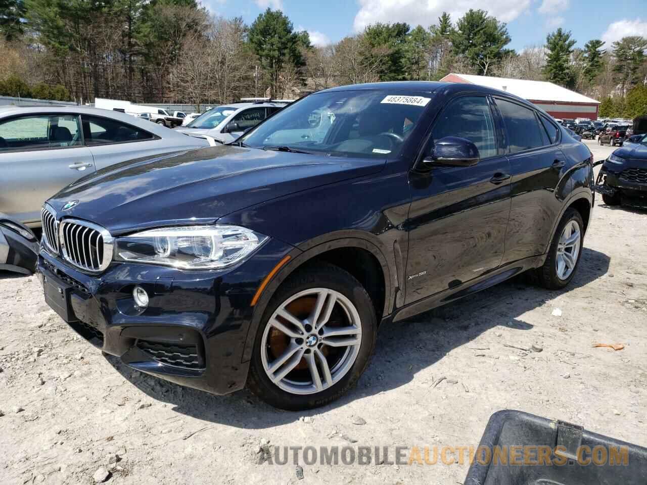 5UXKU6C50G0R34367 BMW X6 2016