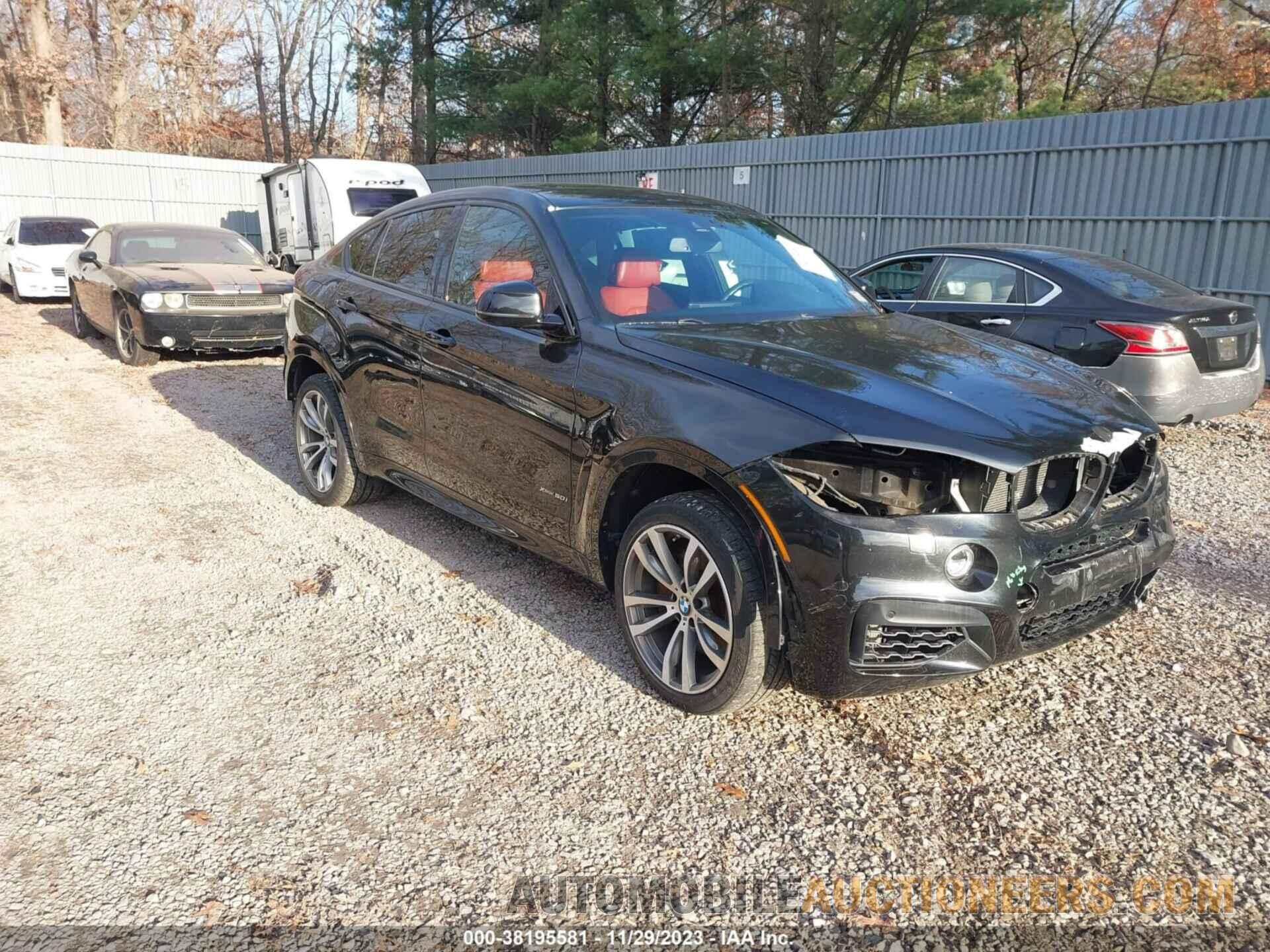 5UXKU6C51F0R33548 BMW X6 2015