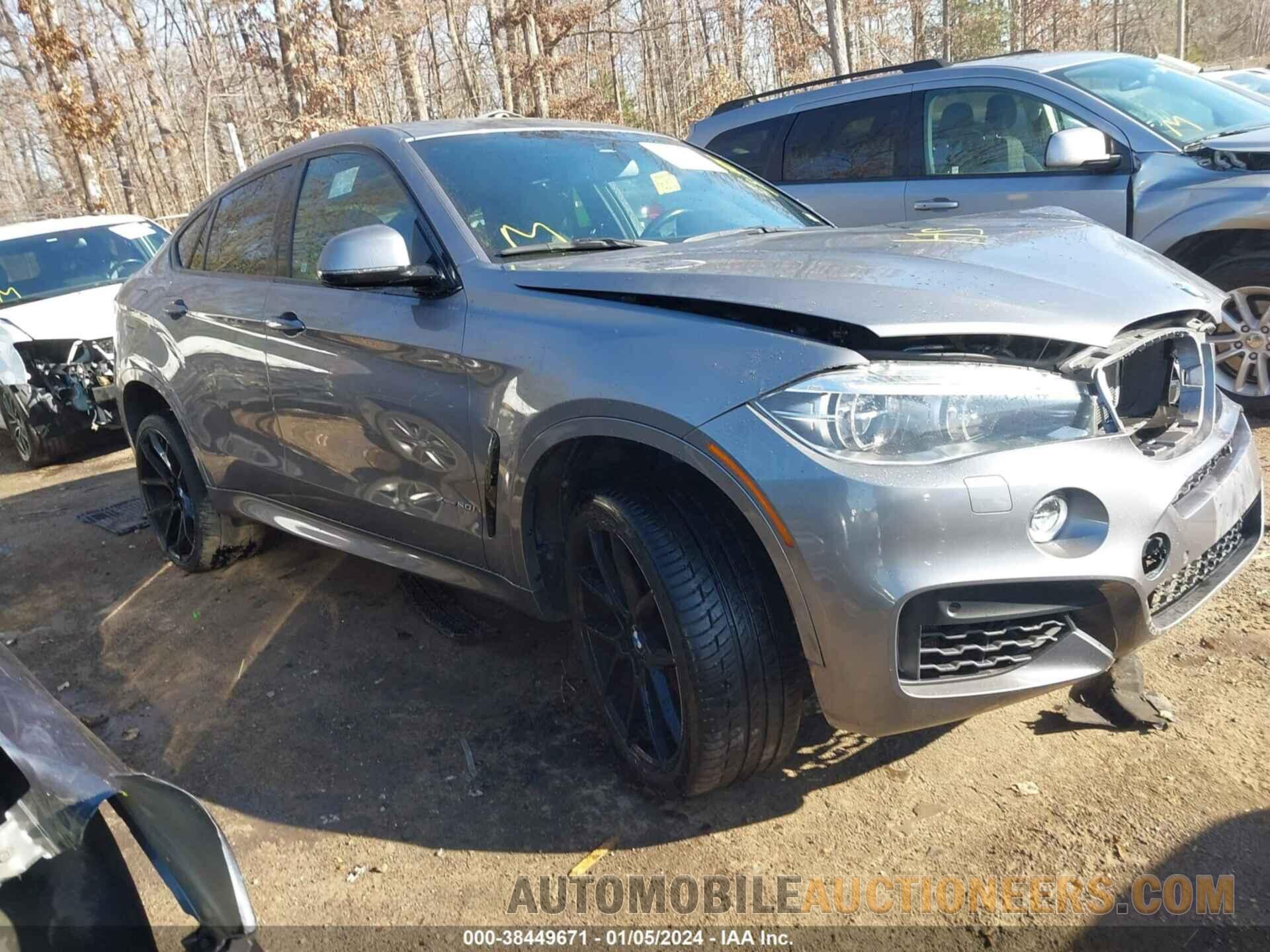 5UXKU6C53G0R34234 BMW X6 2016