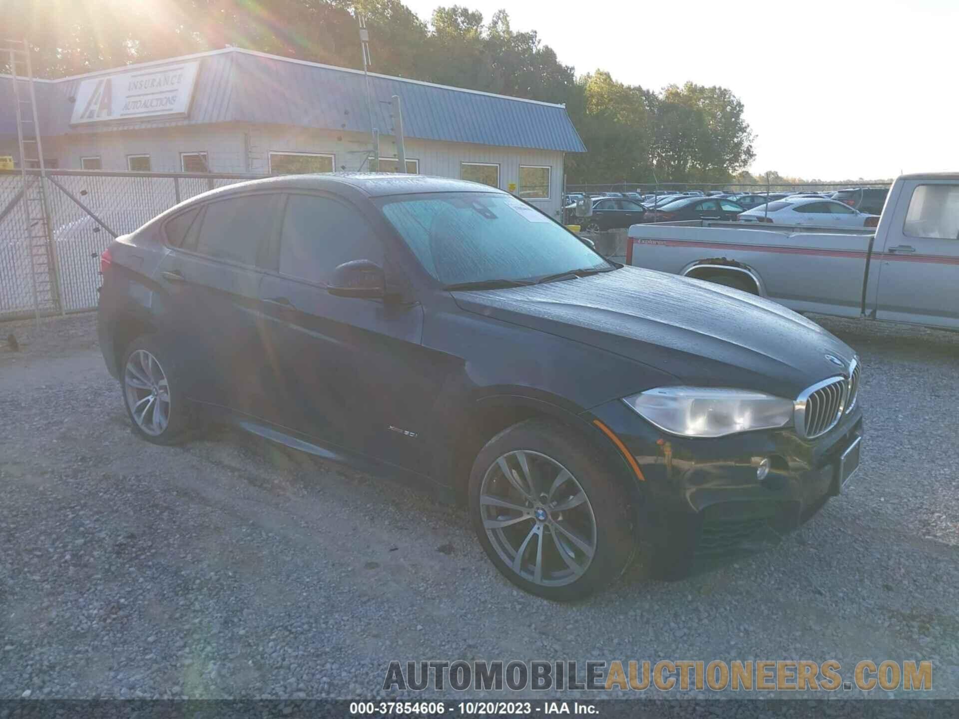 5UXKU6C53G0R34279 BMW X6 2016