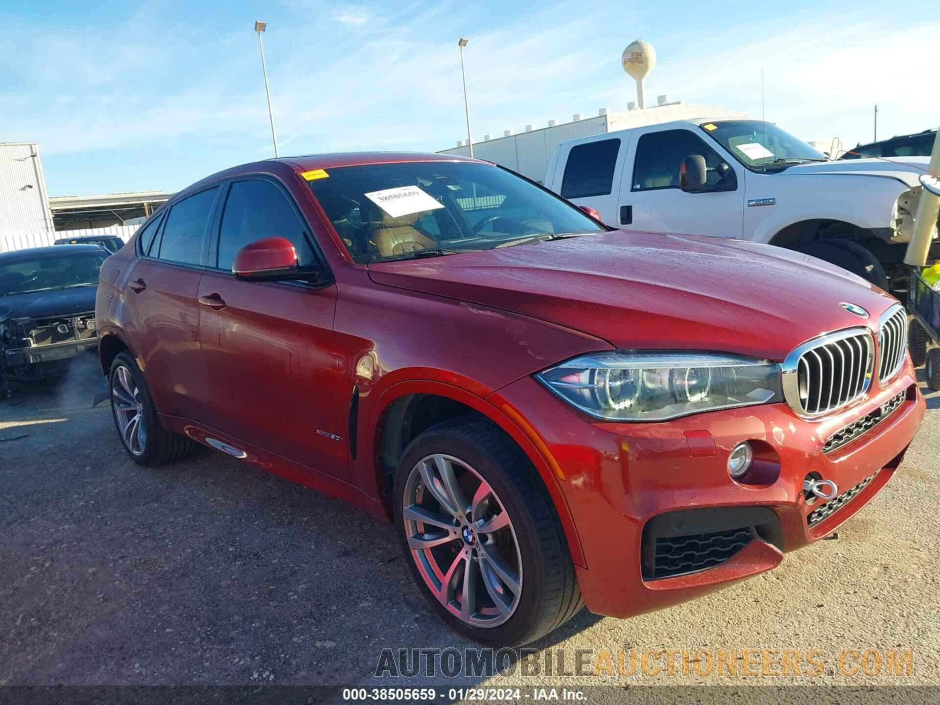 5UXKU6C54F0F93637 BMW X6 2015