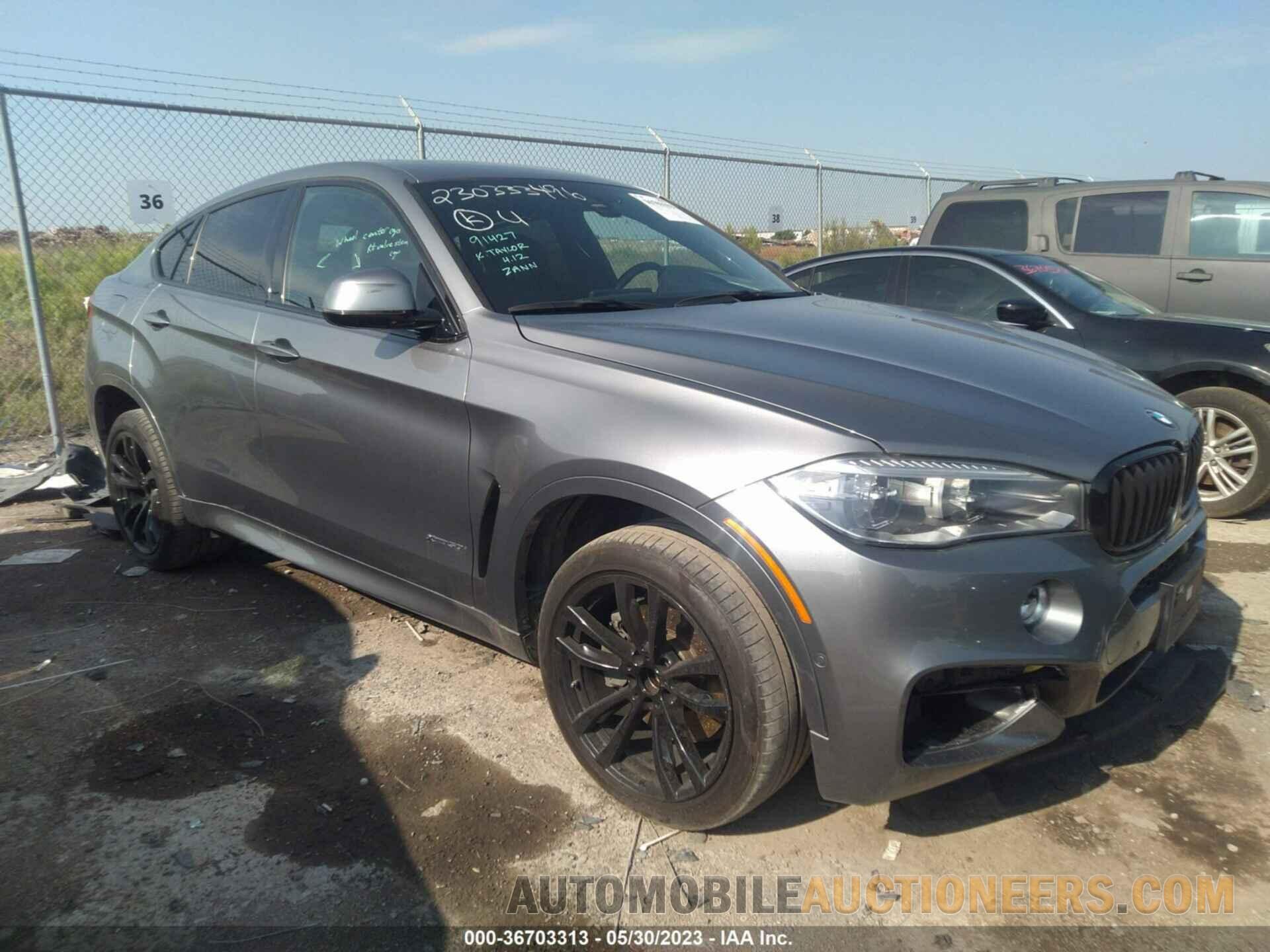 5UXKU6C56J0W38891 BMW X6 2018