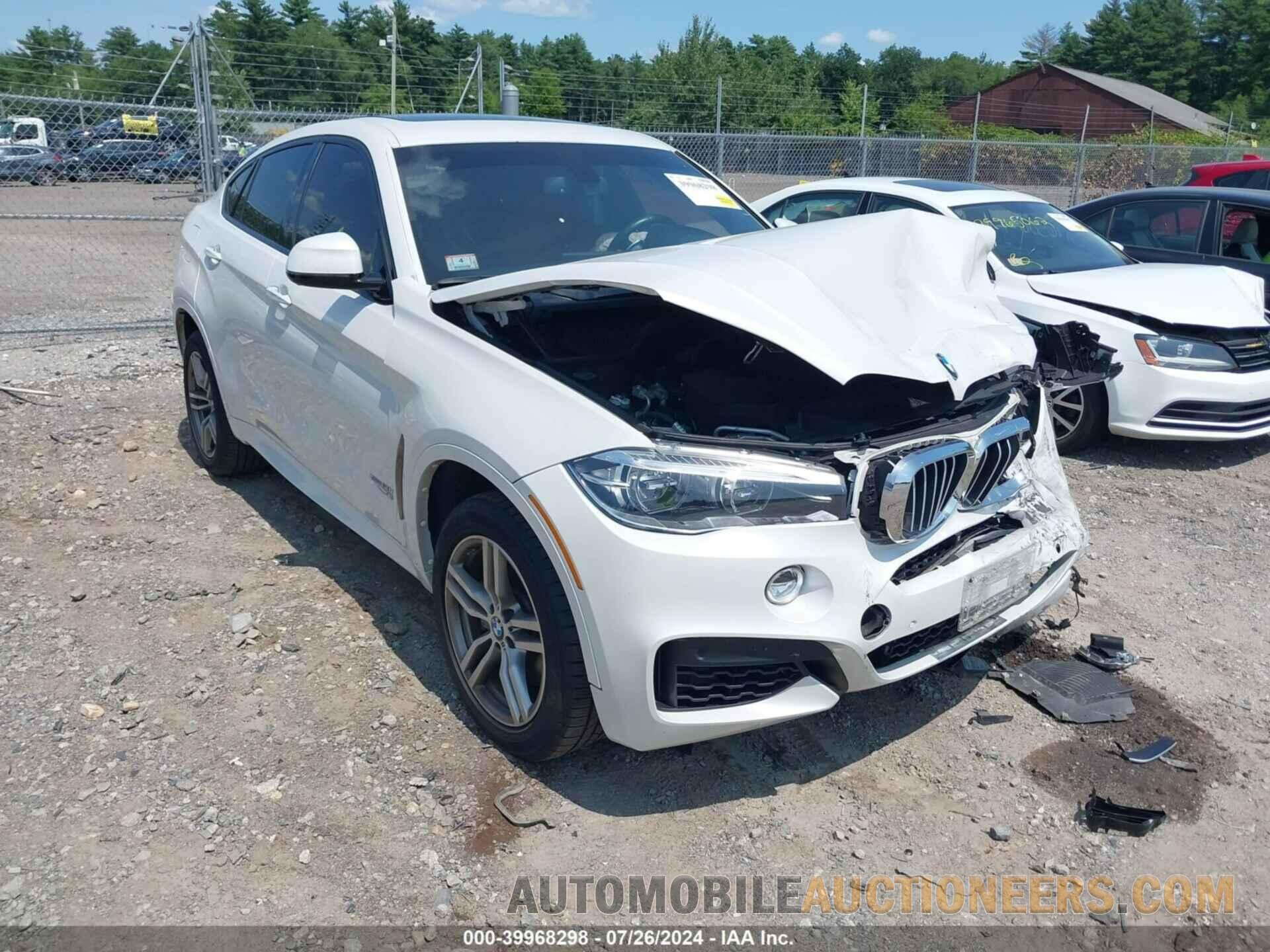 5UXKU6C58F0F93883 BMW X6 2015