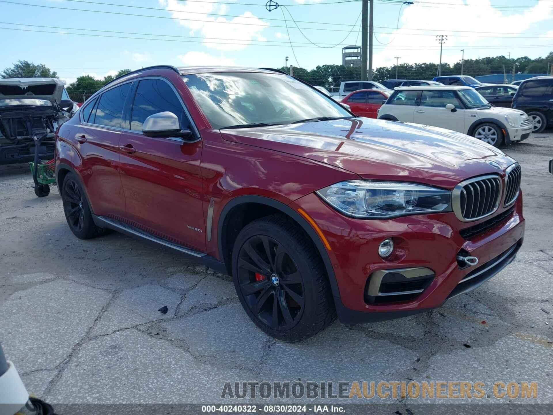 5UXKU6C59G0R33587 BMW X6 2016