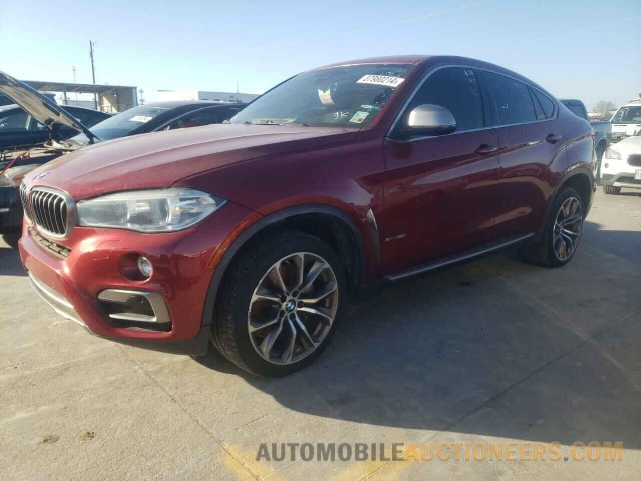 5UXKU6C59G0R33931 BMW X6 2016