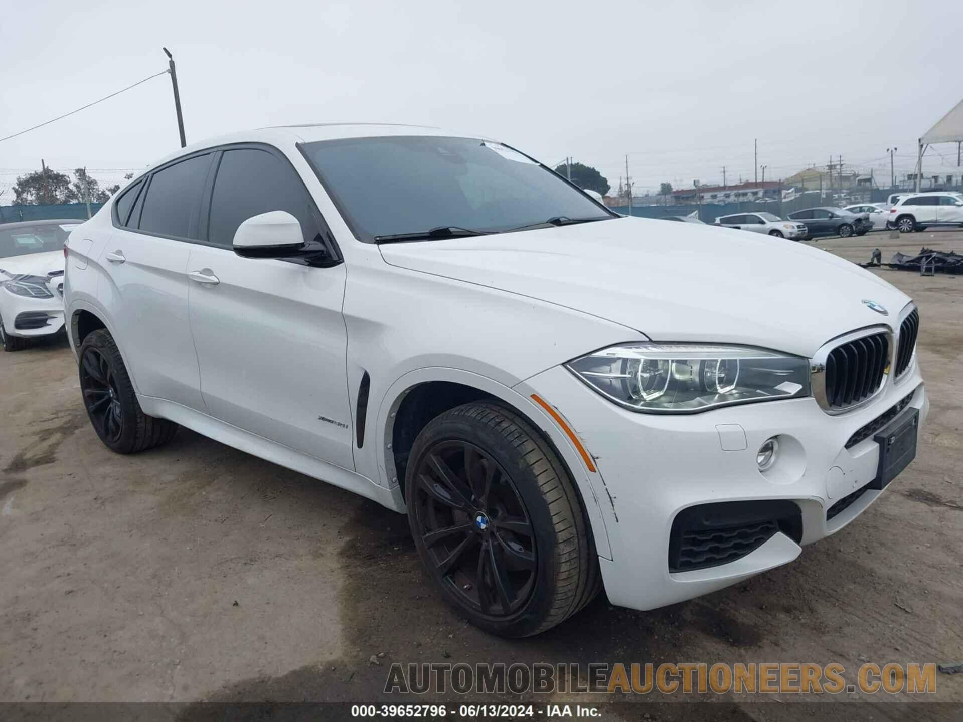 5UXKU6C59H0S82592 BMW X6 2017