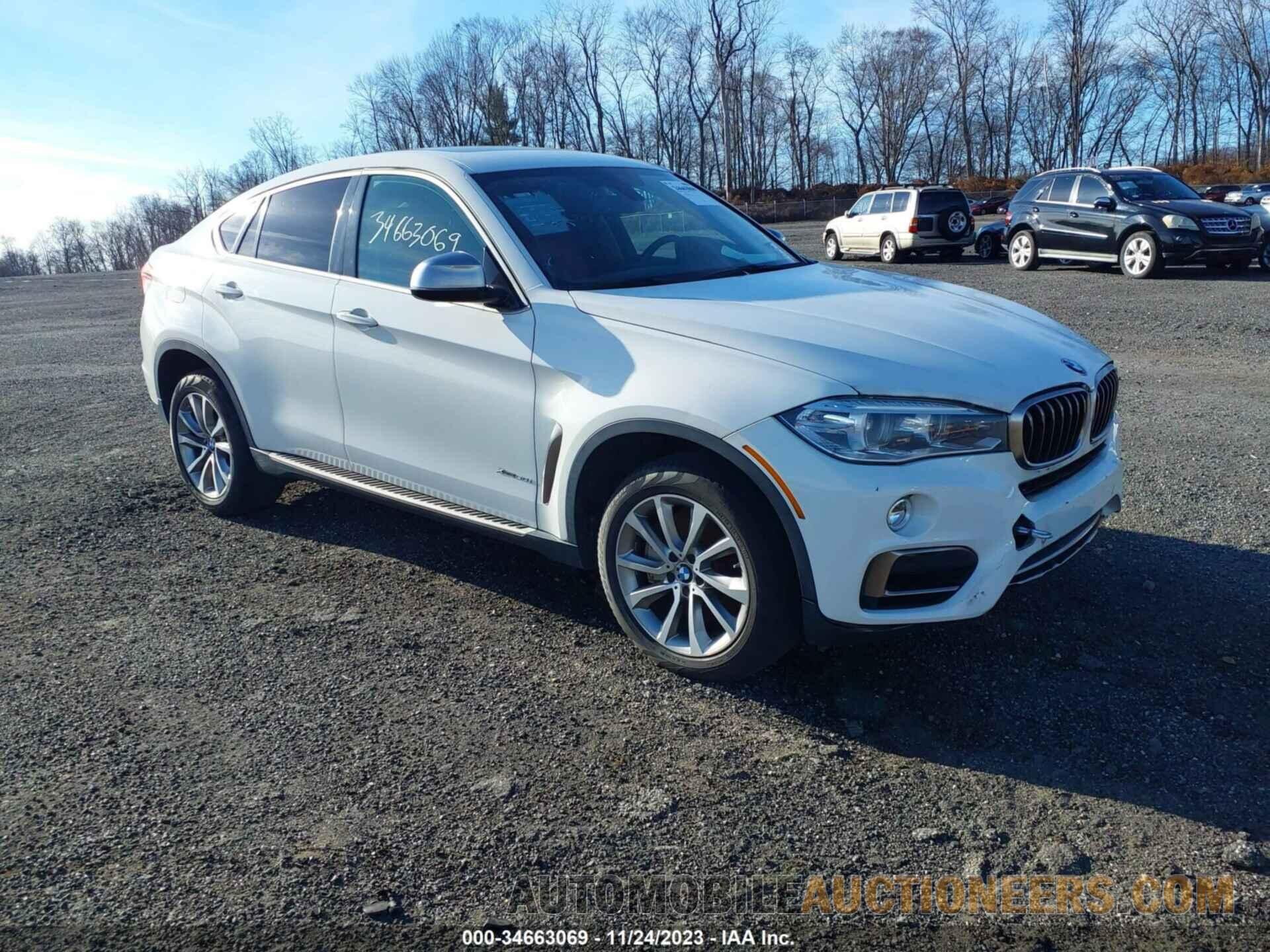 5UXKU6C5XF0F94596 BMW X6 2015