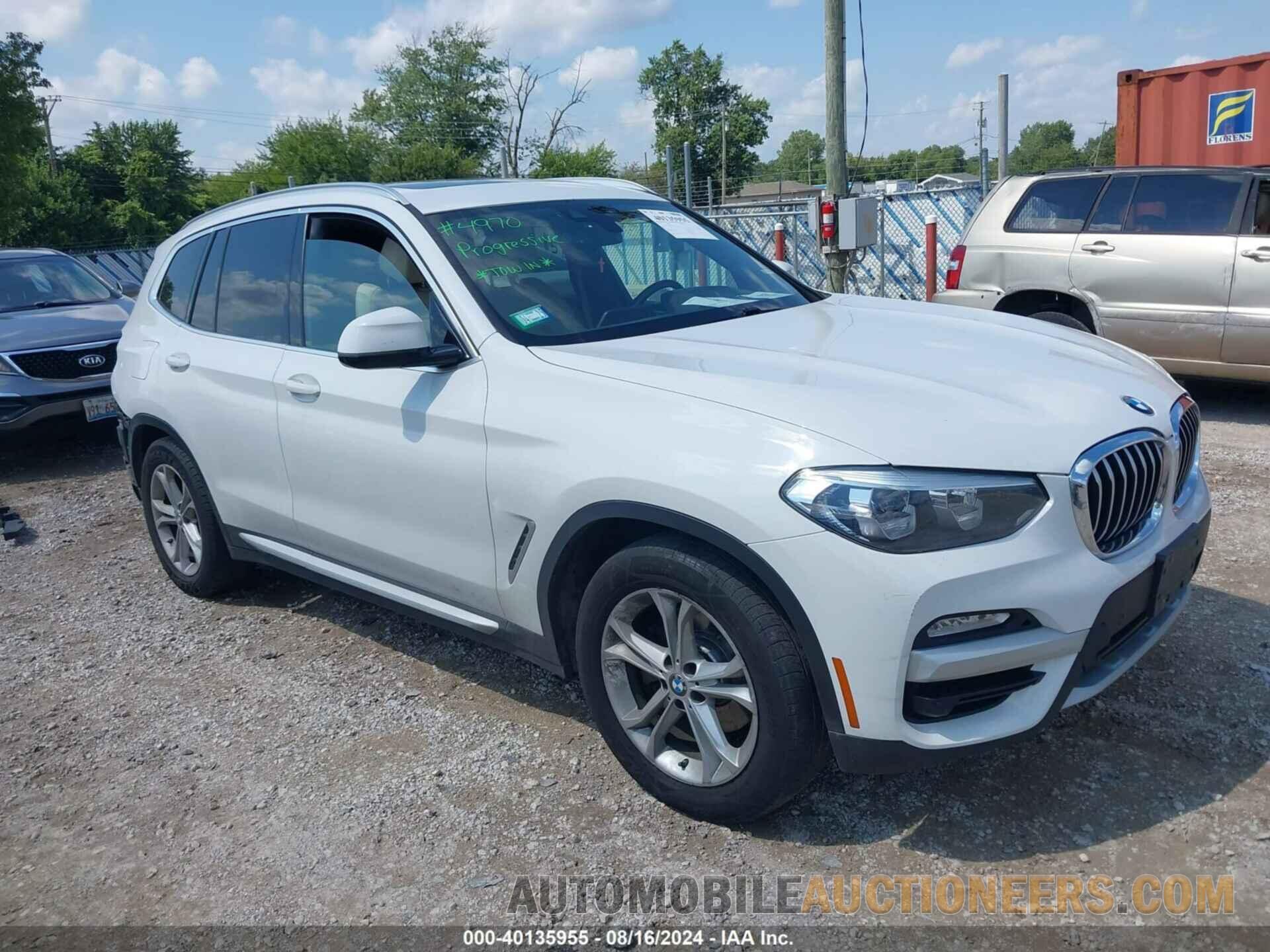 5UXTR7C50KLE97640 BMW X3 2019