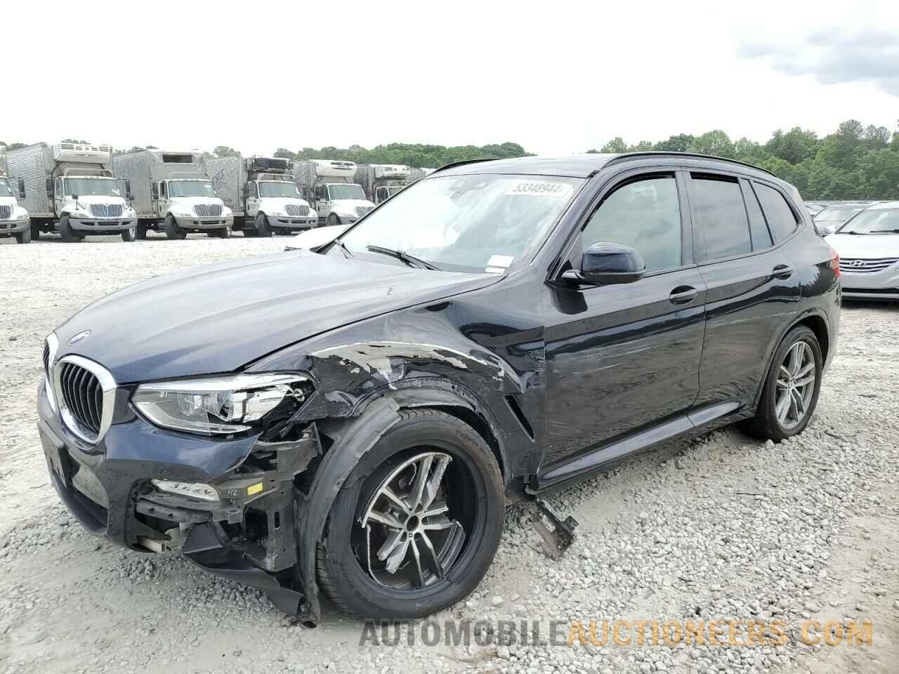 5UXTR7C50KLF27607 BMW X3 2019