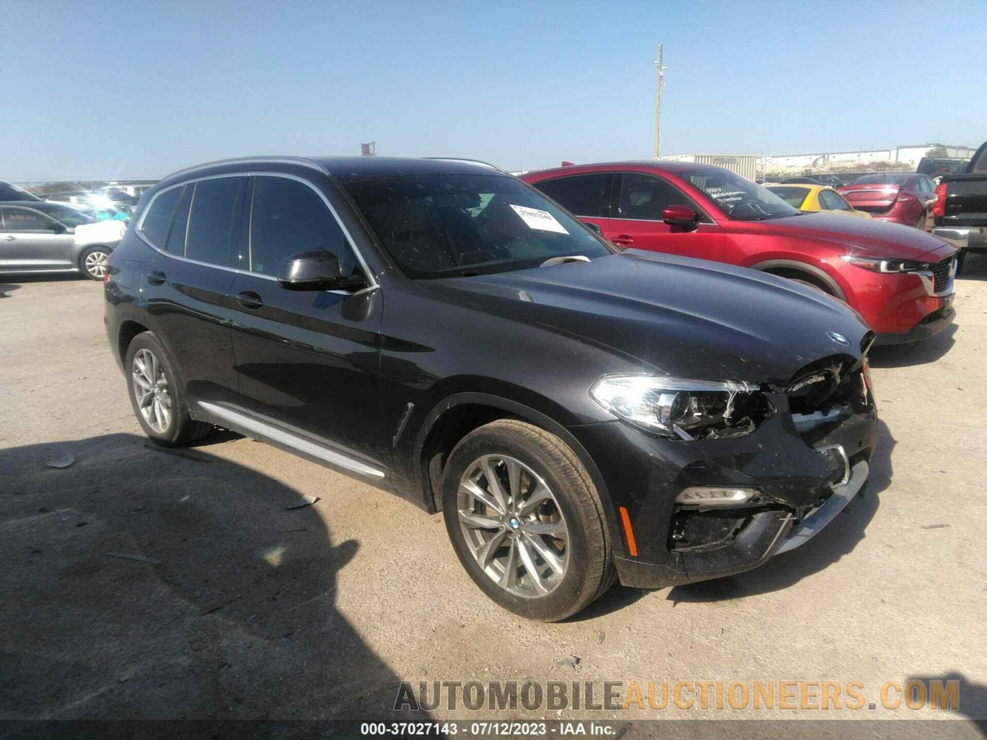 5UXTR7C50KLF34556 BMW X3 2019