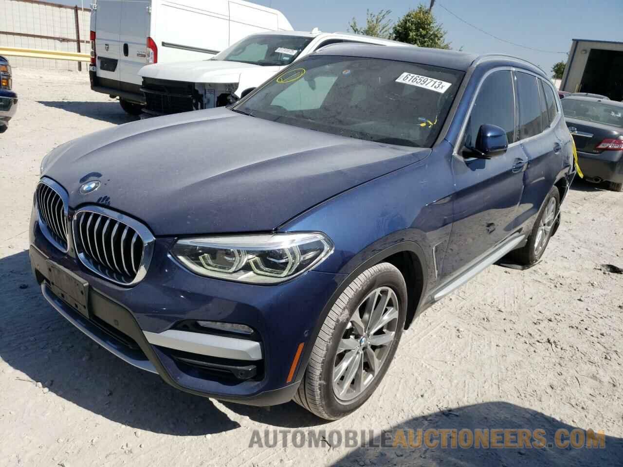 5UXTR7C51KLF25784 BMW X3 2019