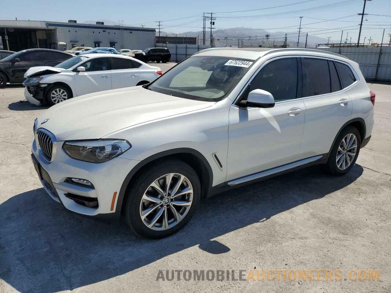 5UXTR7C51KLF26613 BMW X3 2019