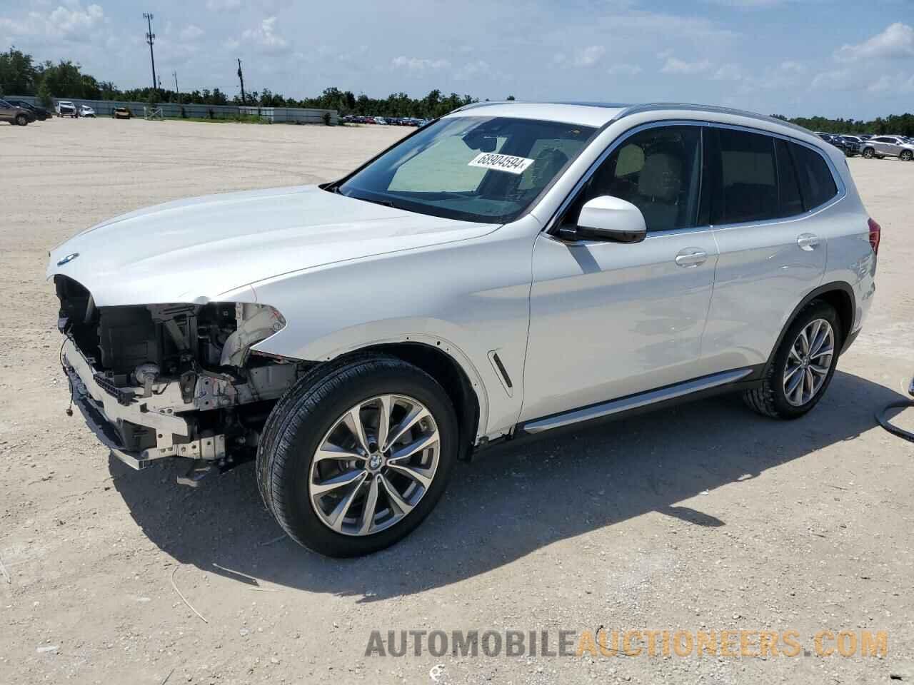 5UXTR7C51KLF29222 BMW X3 2019