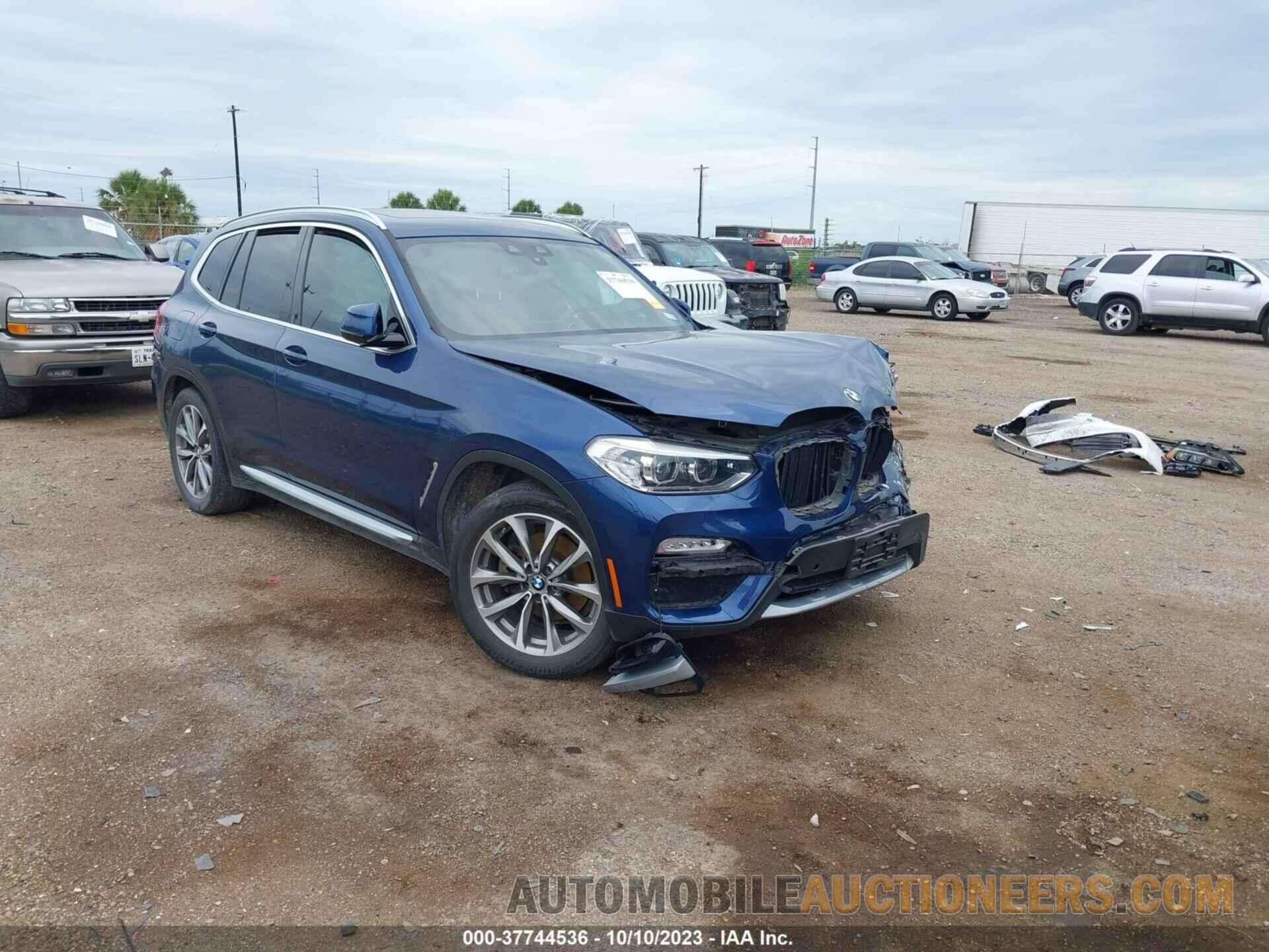 5UXTR7C51KLF29348 BMW X3 2019