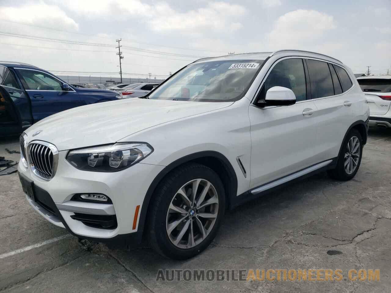 5UXTR7C51KLF32475 BMW X3 2019