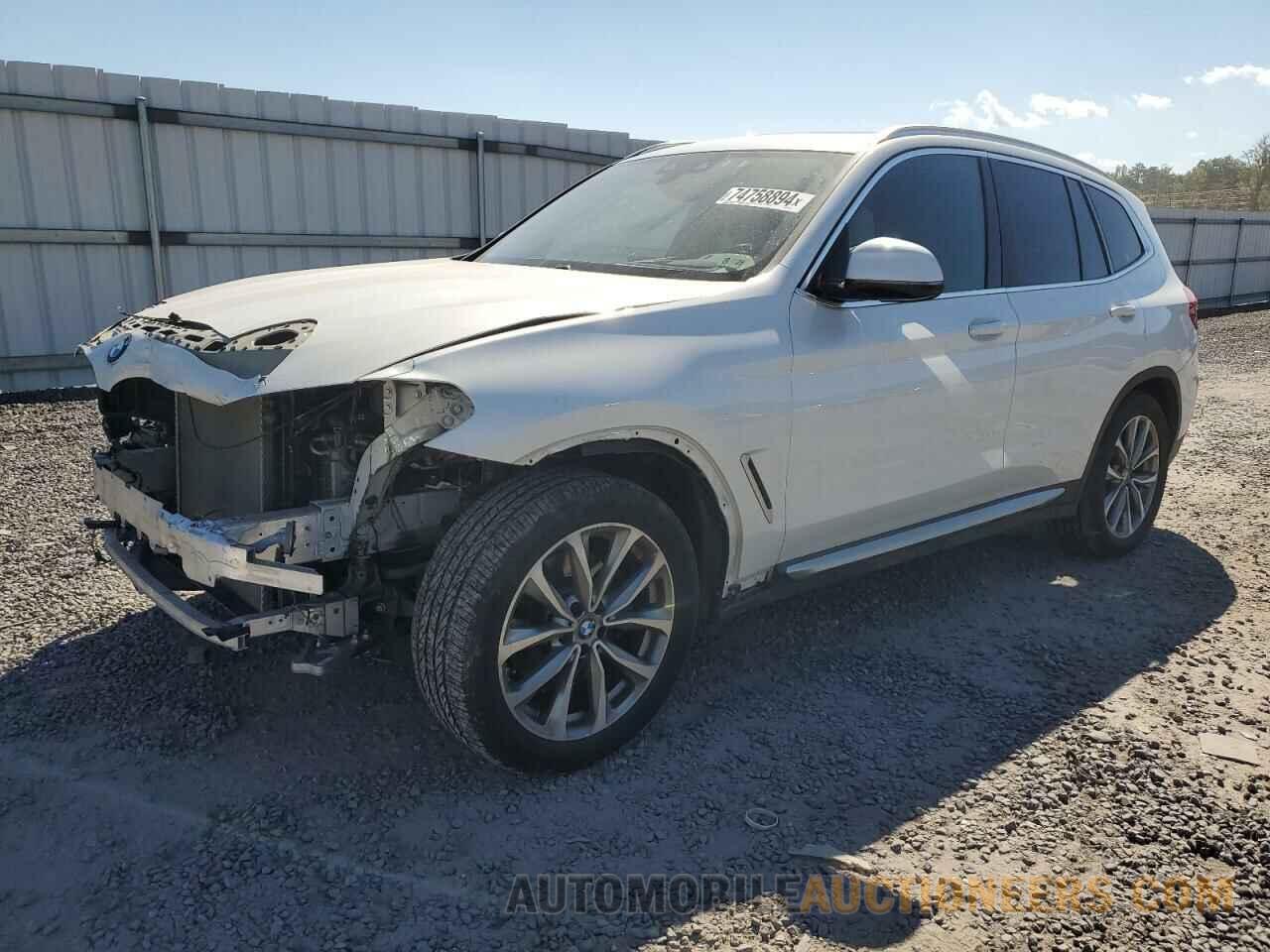 5UXTR7C52KLF26765 BMW X3 2019