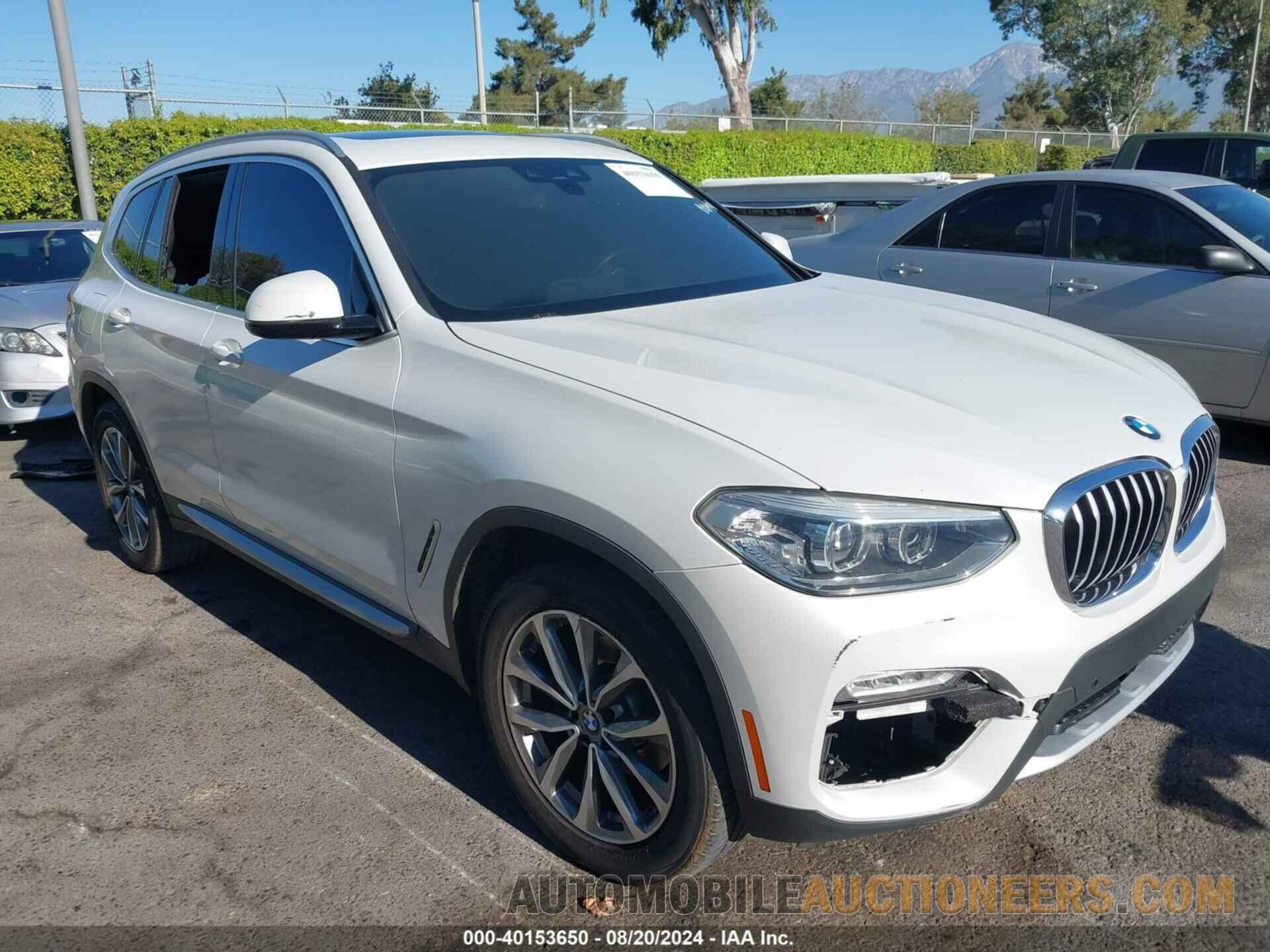 5UXTR7C52KLF28595 BMW X3 2019