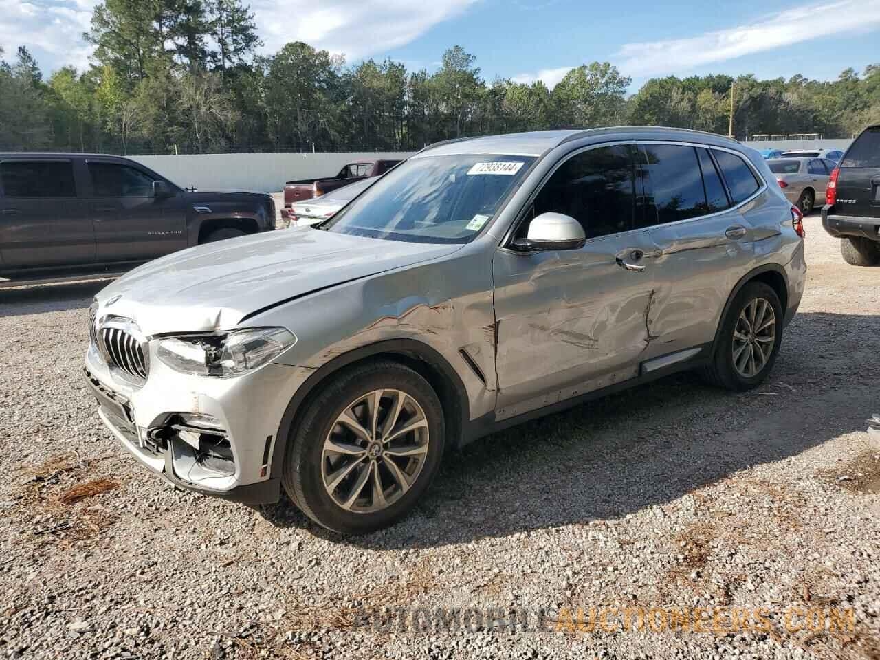 5UXTR7C52KLF30587 BMW X3 2019