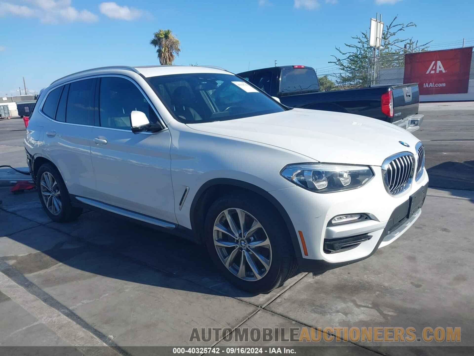 5UXTR7C52KLF31240 BMW X3 2019