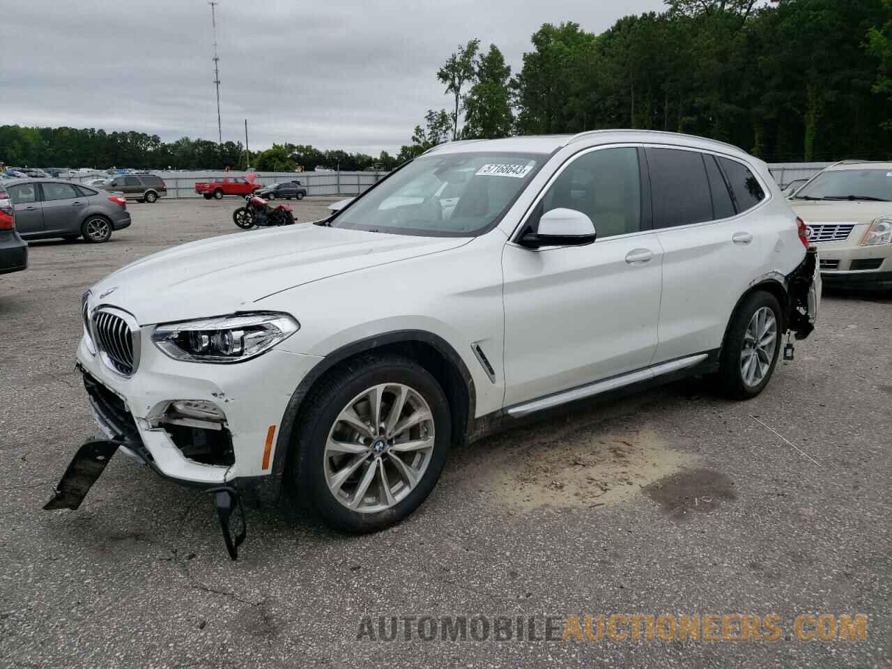 5UXTR7C52KLF36762 BMW X3 2019