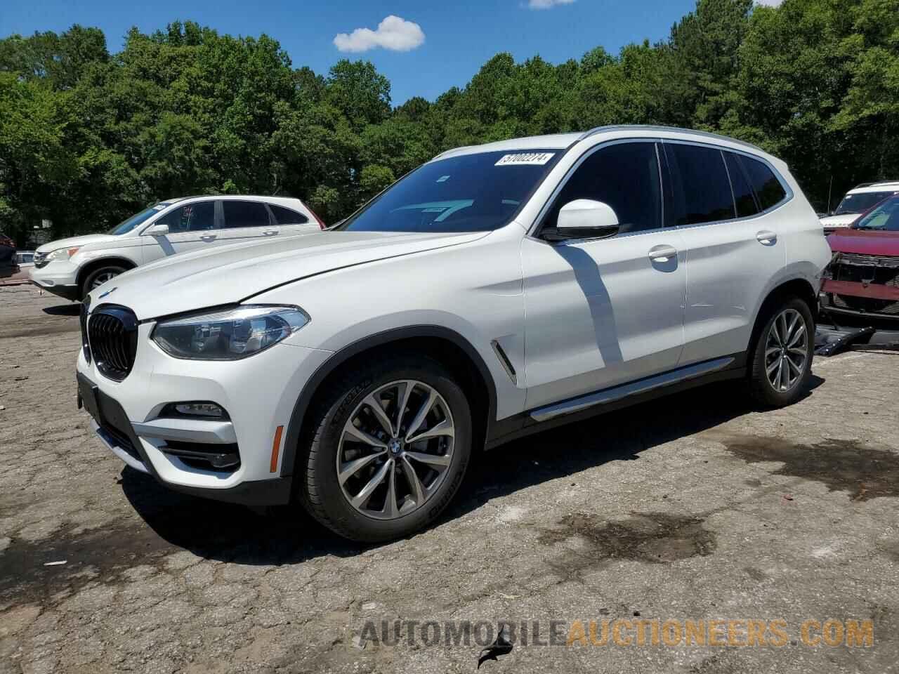 5UXTR7C52KLR46913 BMW X3 2019