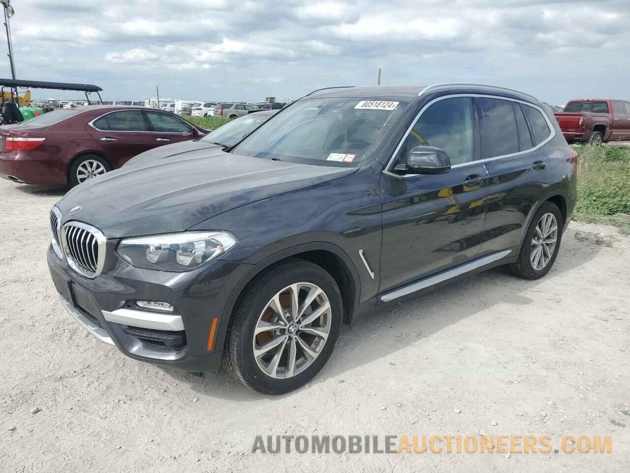 5UXTR7C52KLR51657 BMW X3 2019