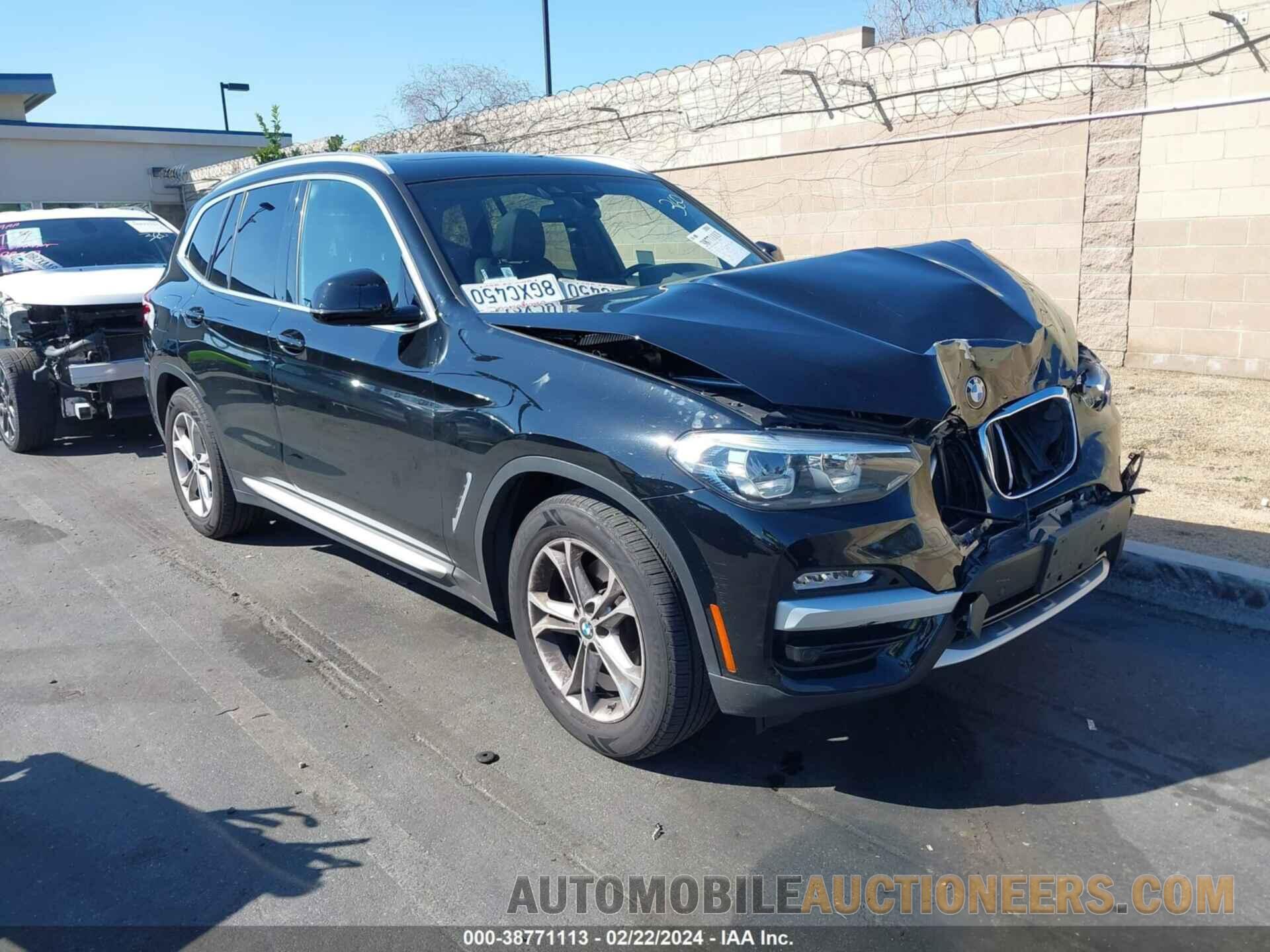 5UXTR7C54KLE88813 BMW X3 2019