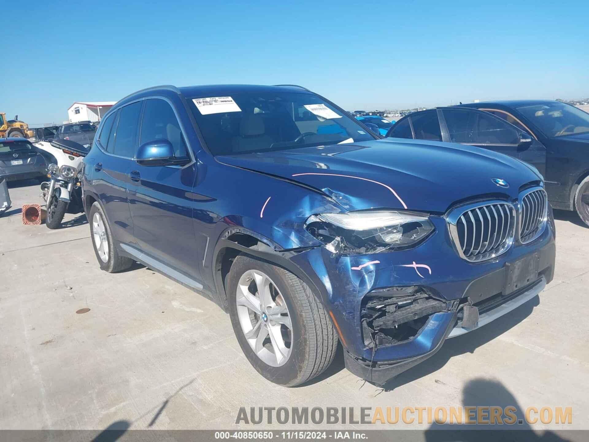 5UXTR7C54KLF30400 BMW X3 2019