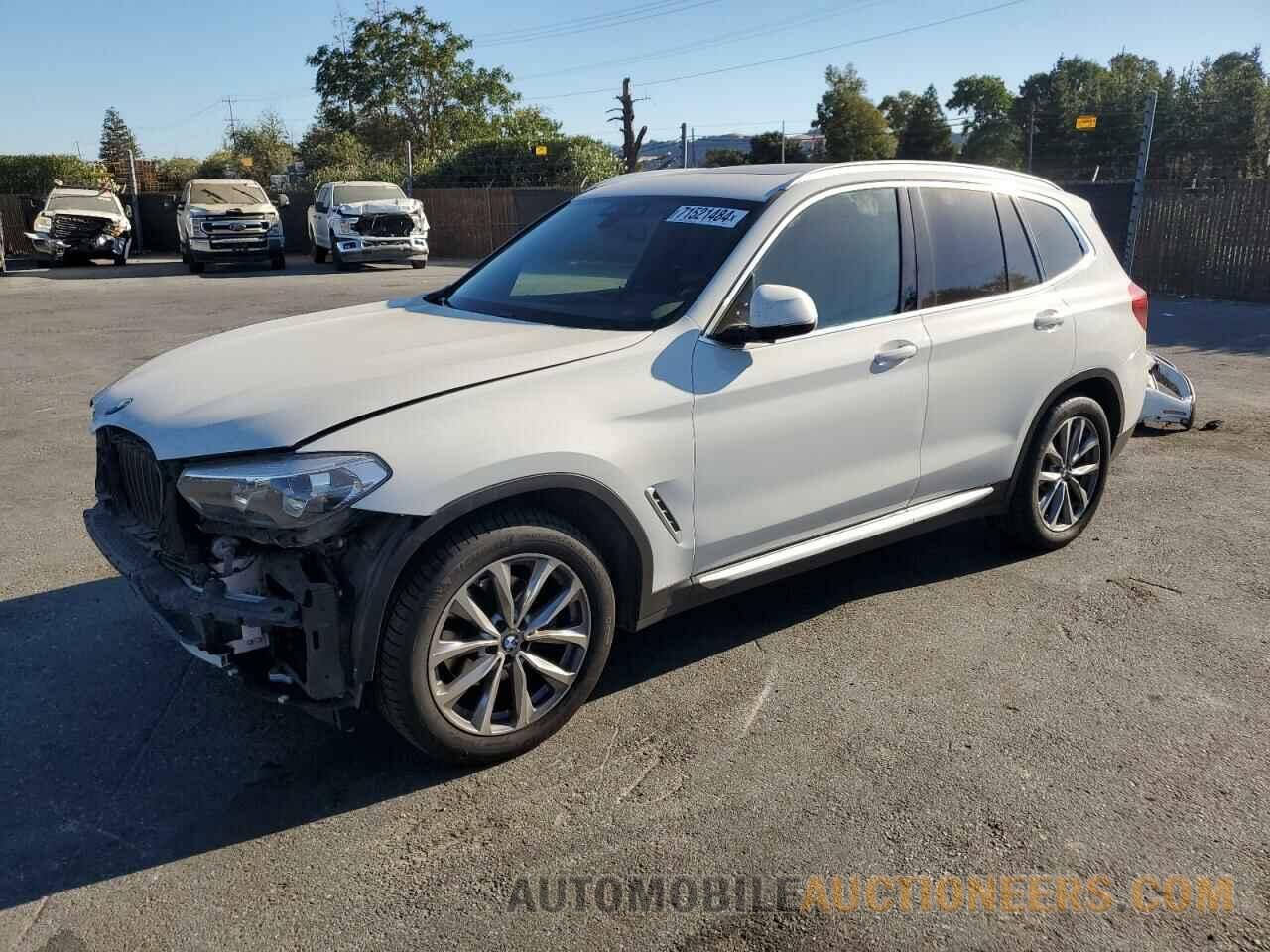 5UXTR7C56KLE96167 BMW X3 2019