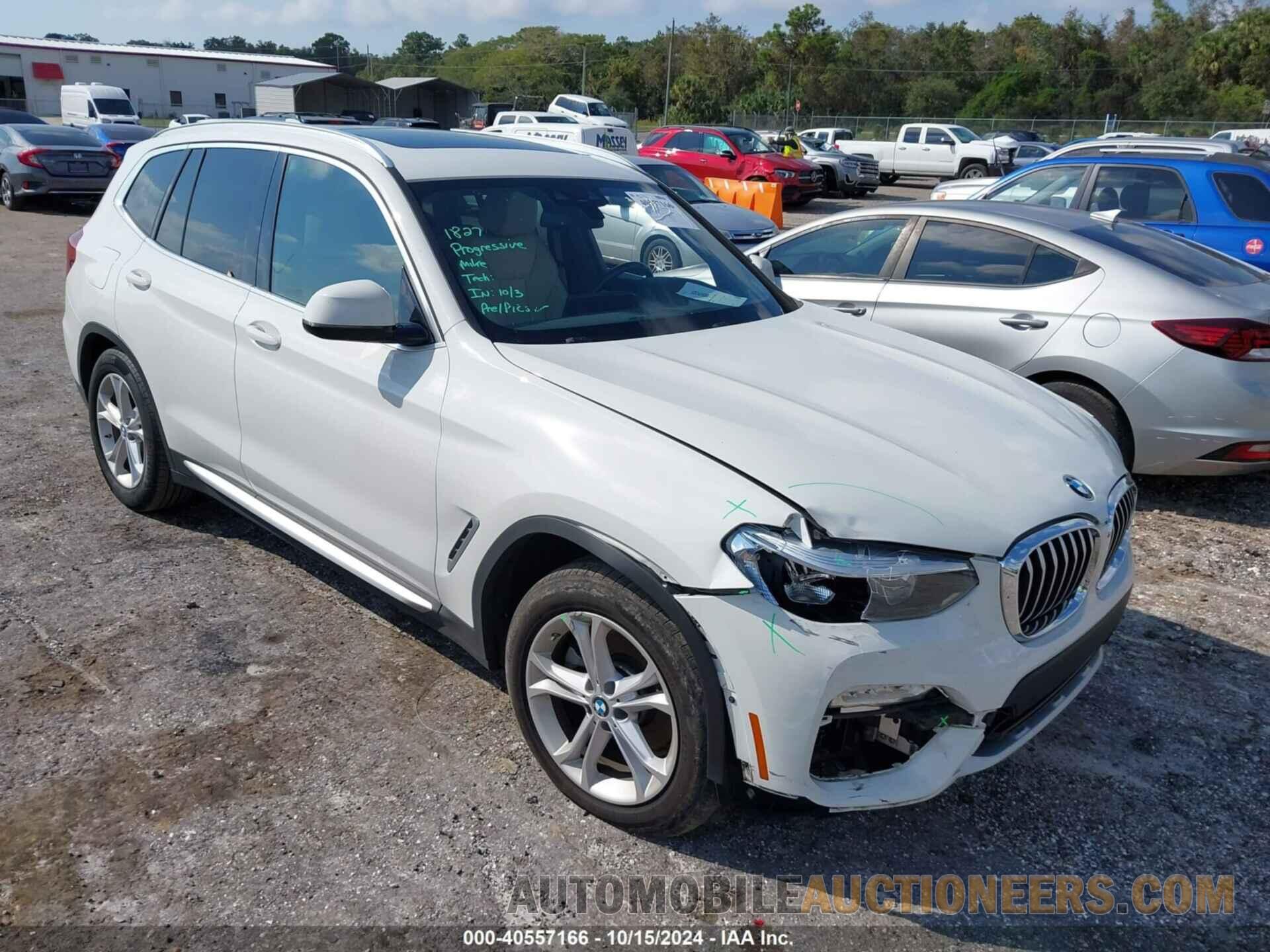 5UXTR7C56KLE96539 BMW X3 2019