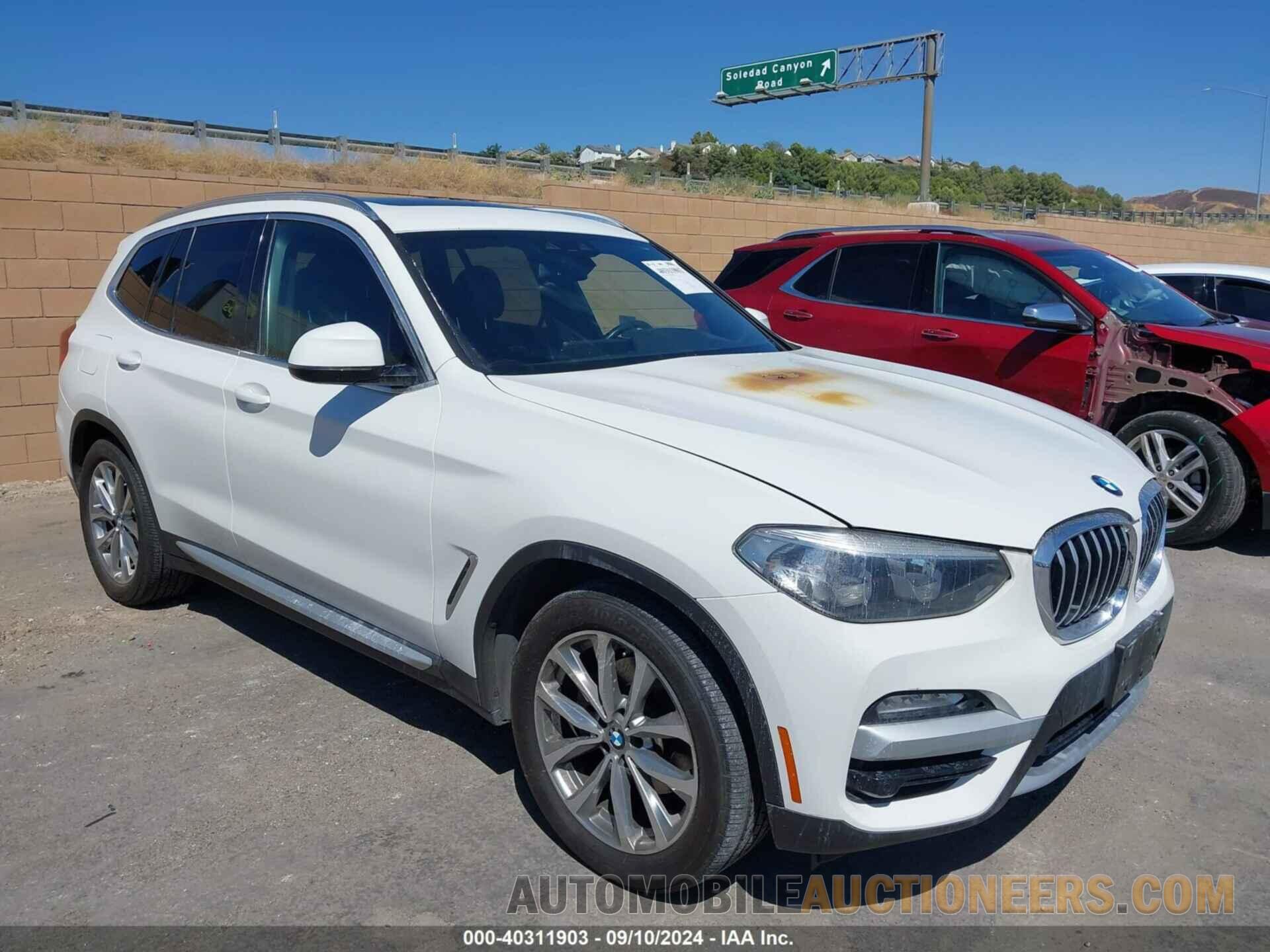 5UXTR7C56KLF23657 BMW X3 2019