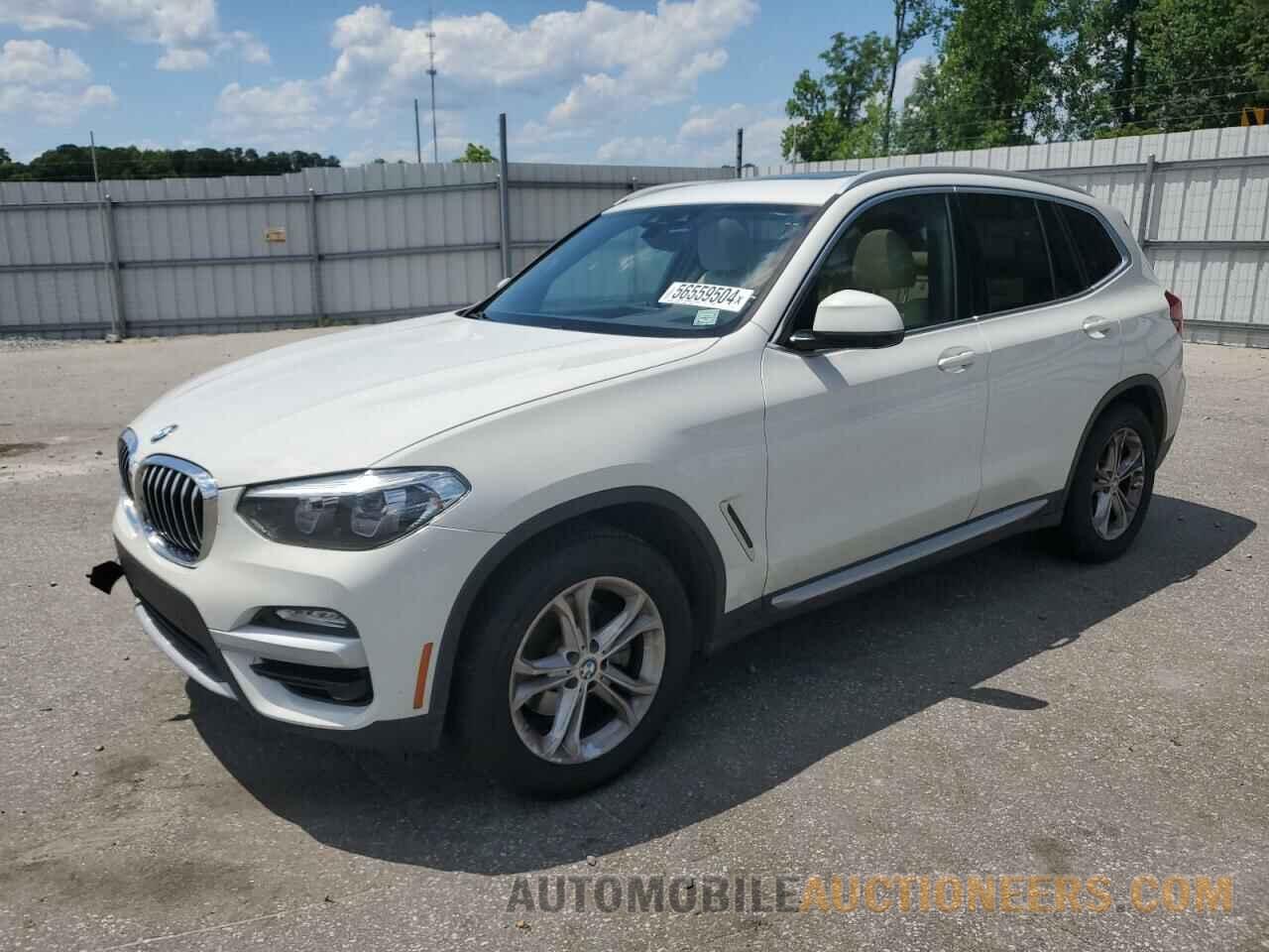 5UXTR7C56KLF27093 BMW X3 2019