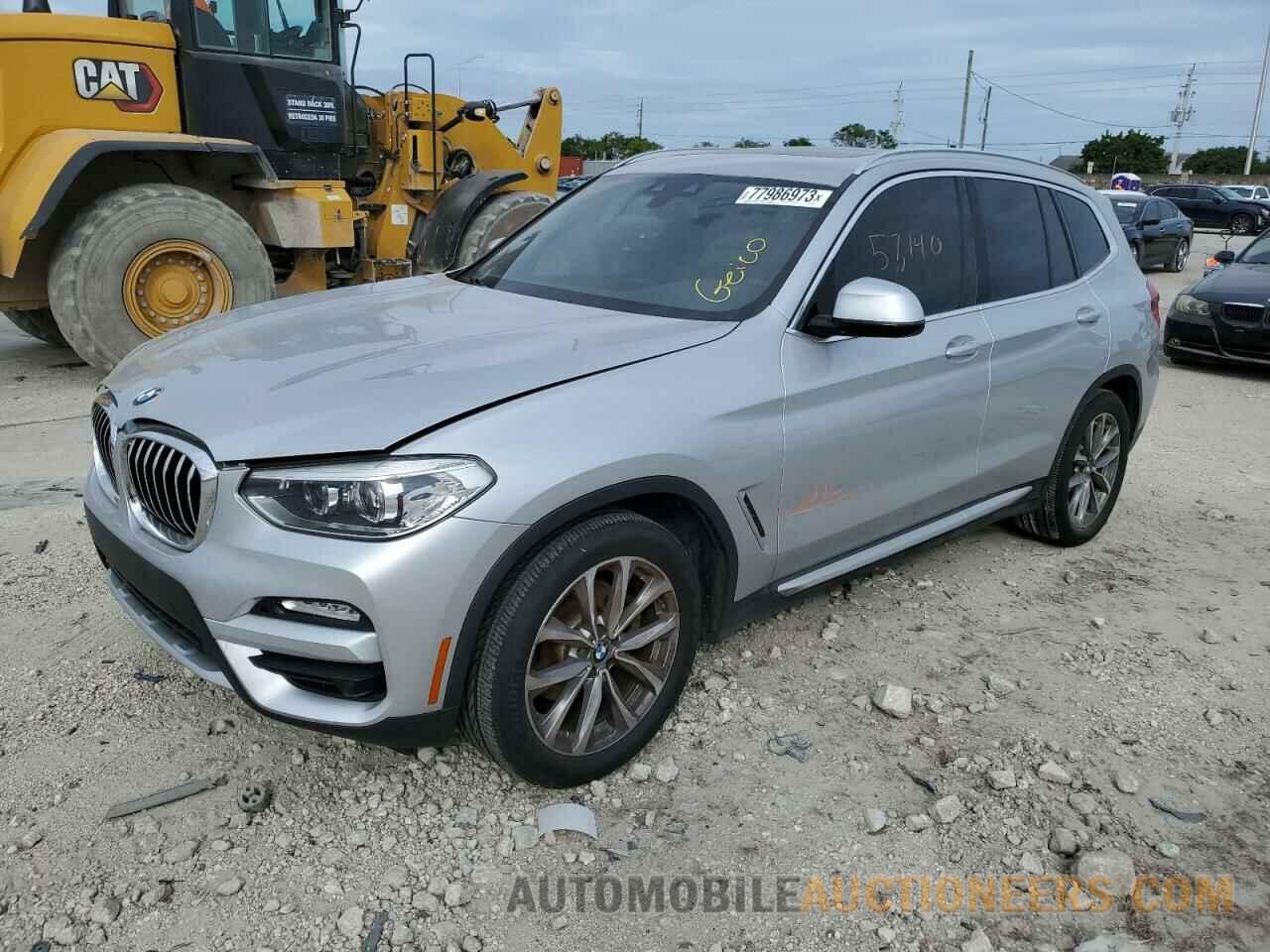 5UXTR7C56KLF30897 BMW X3 2019