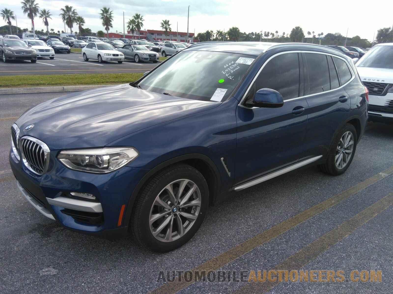 5UXTR7C57KLE93830 BMW X3 2019