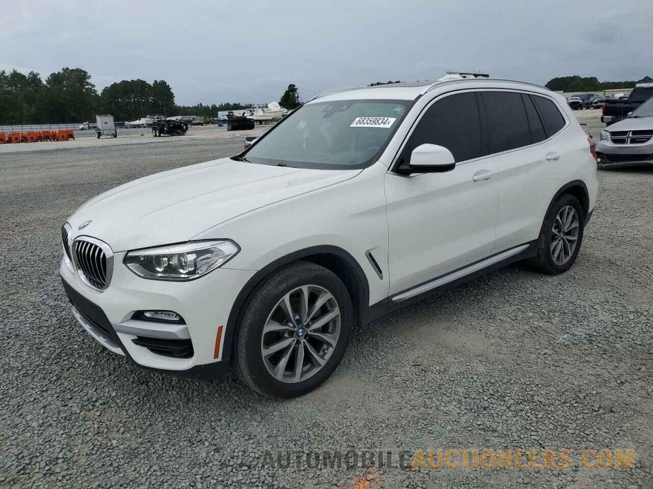 5UXTR7C57KLE96632 BMW X3 2019