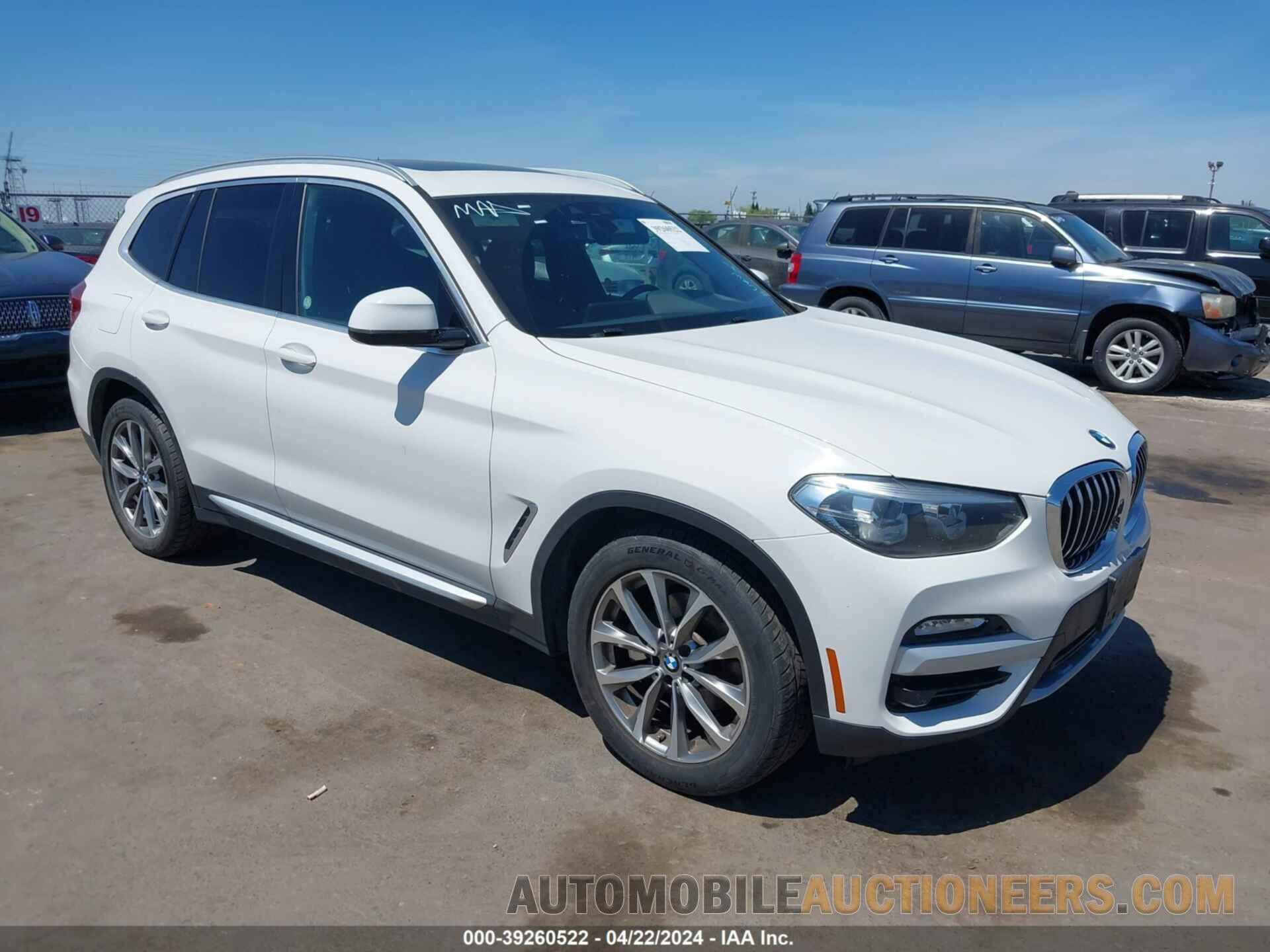 5UXTR7C57KLE98400 BMW X3 2019