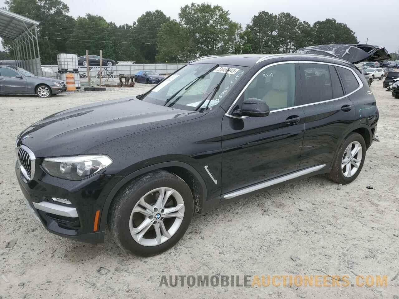 5UXTR7C57KLF23876 BMW X3 2019