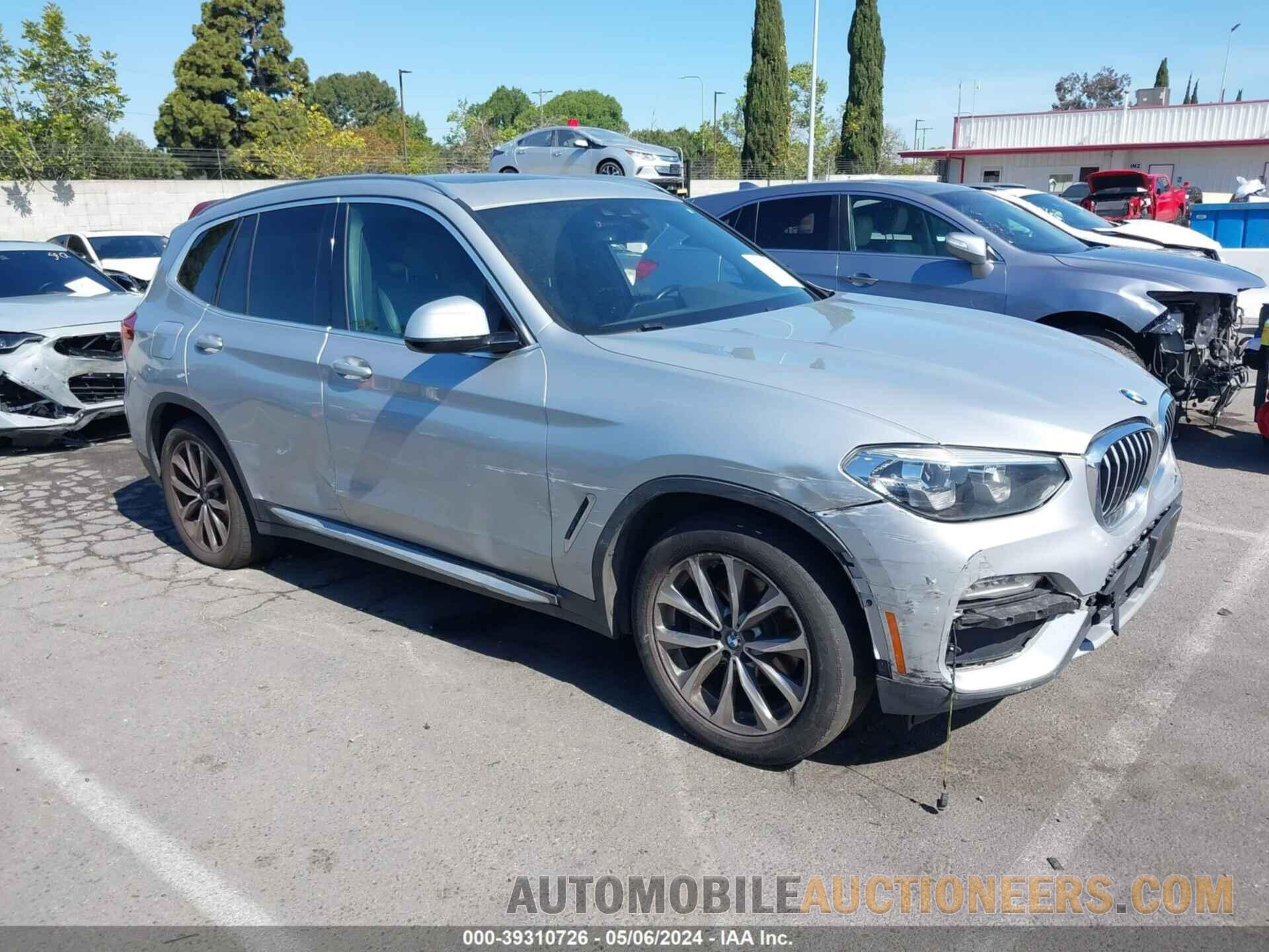 5UXTR7C57KLF33744 BMW X3 2019