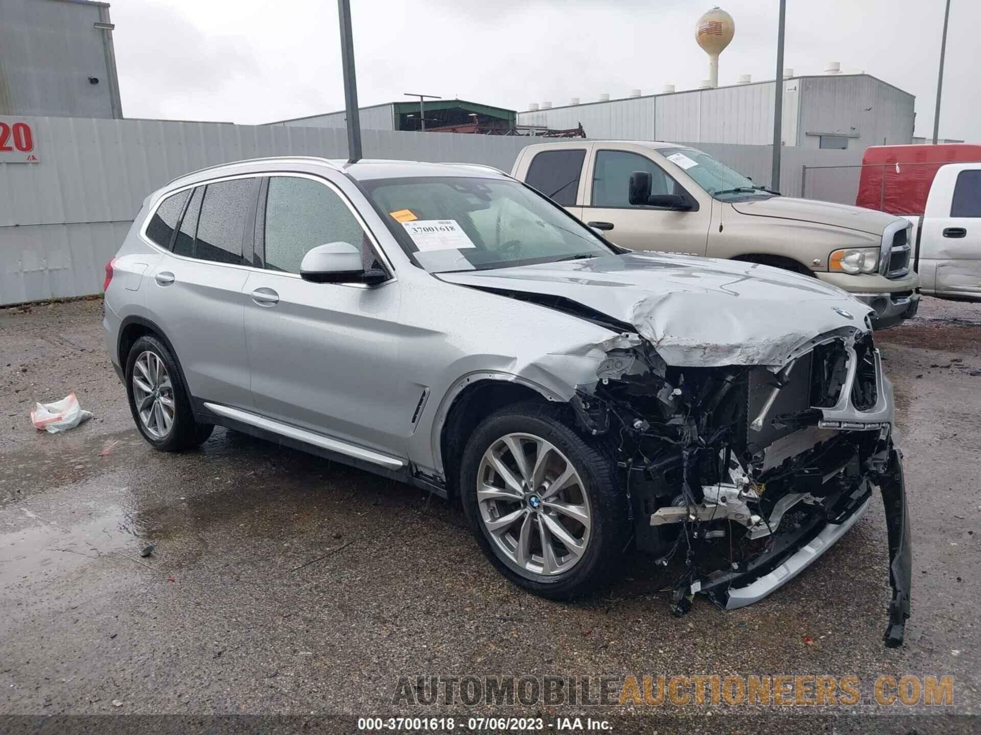 5UXTR7C59KLE93554 BMW X3 2019