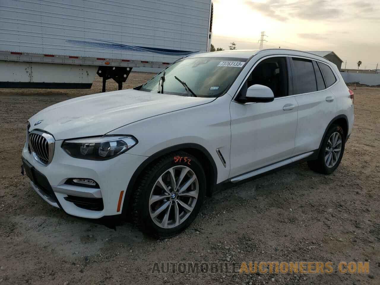 5UXTR7C59KLF34877 BMW X3 2019