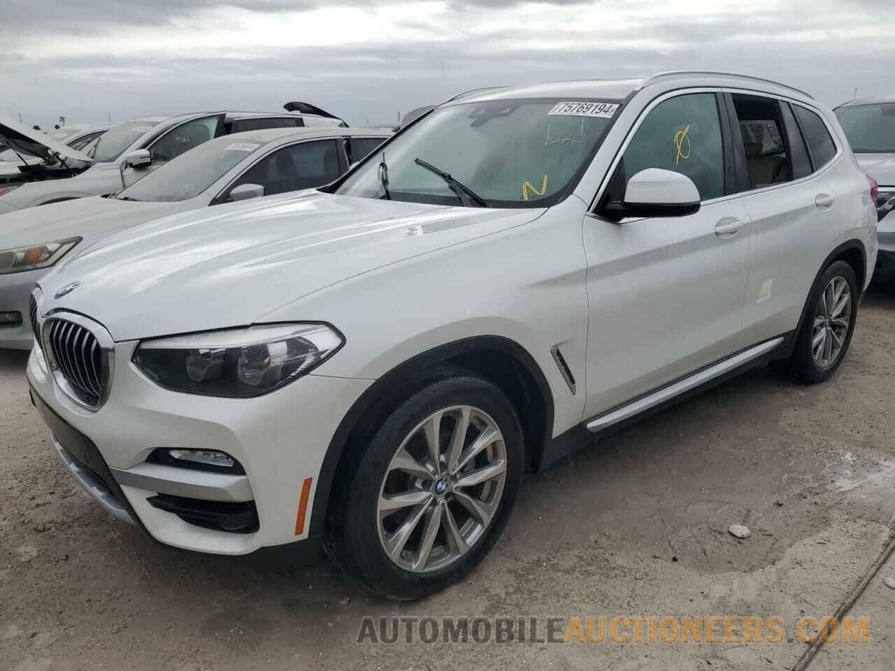 5UXTR7C5XKLF23919 BMW X3 2019