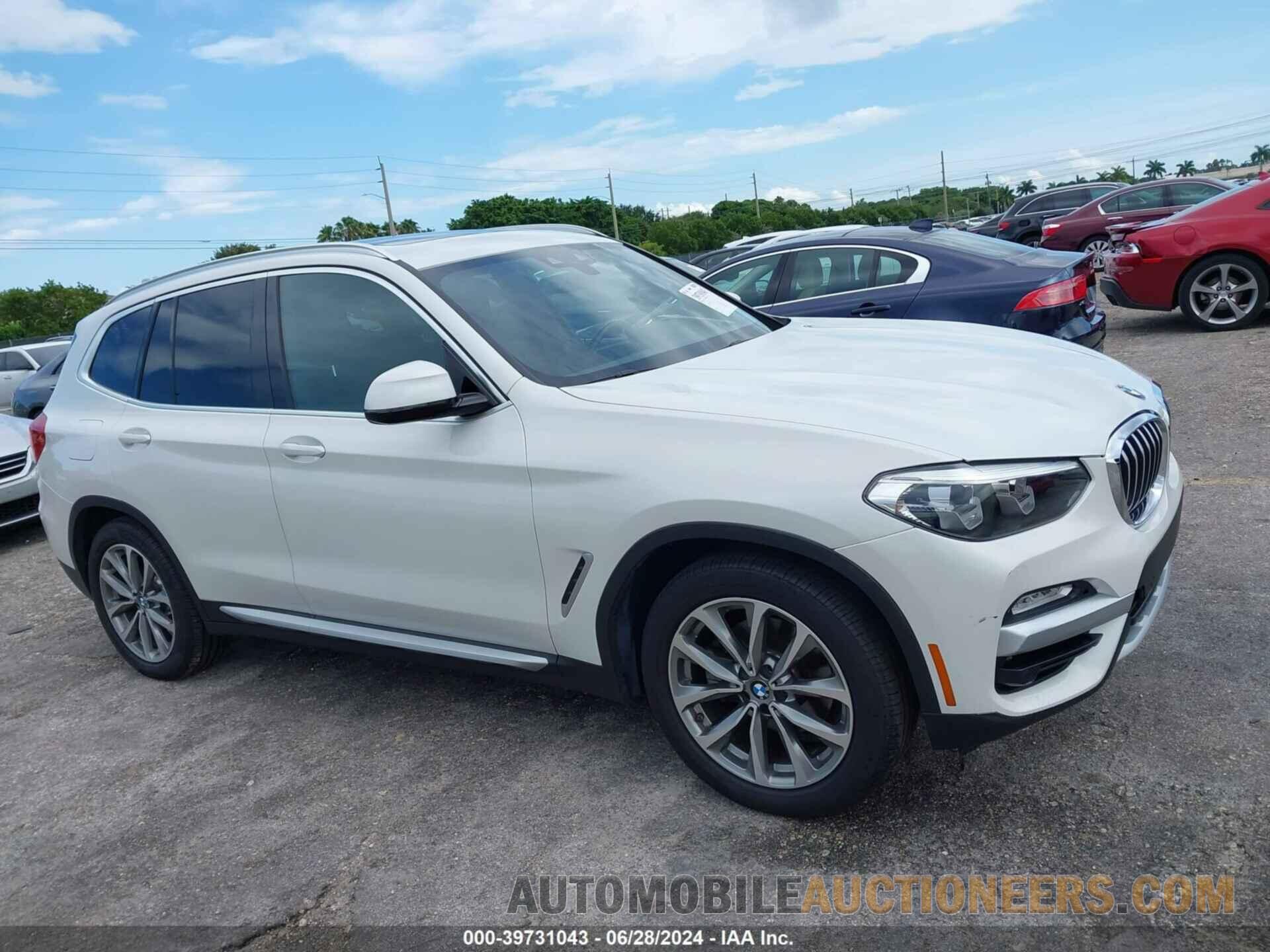 5UXTR7C5XKLF33608 BMW X3 2019